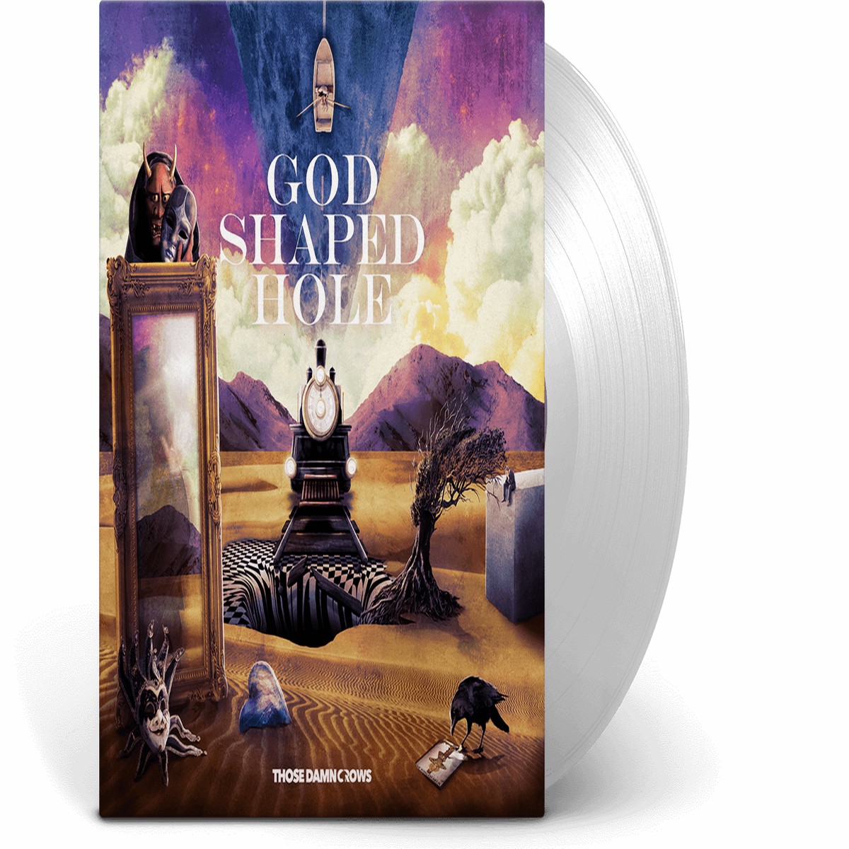 Those Damn Crows : God Shaped Hole (Clear Vinyl)