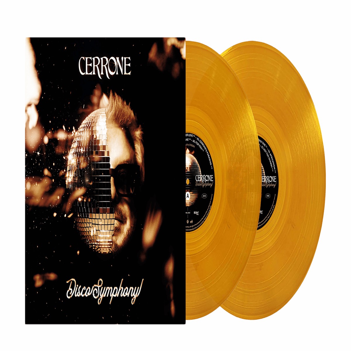 Cerrone : Disco Symphony (Amber Crystal Clear Vinyl)