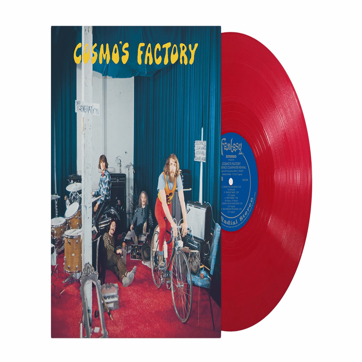 Creedence Clearwater Revival : Cosmo’s Factory (Opaque Apple Red Vinyl)