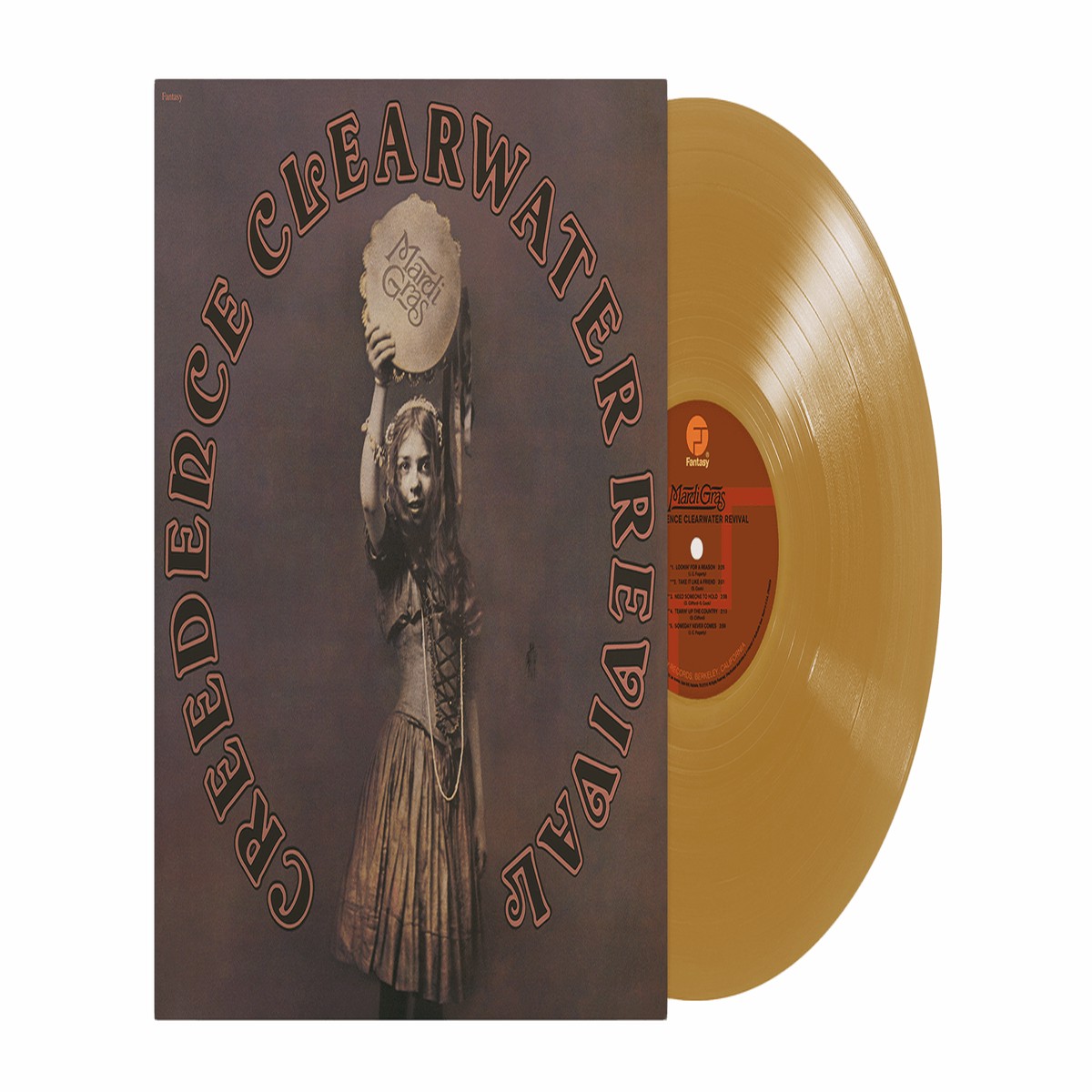 Creedence Clearwater Revival : Mardi Gras (Opaque Gold Vinyl)