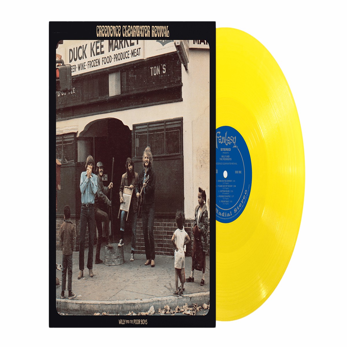Creedence Clearwater Revival : Willy And The Poor Boys (Yellow Vinyl)