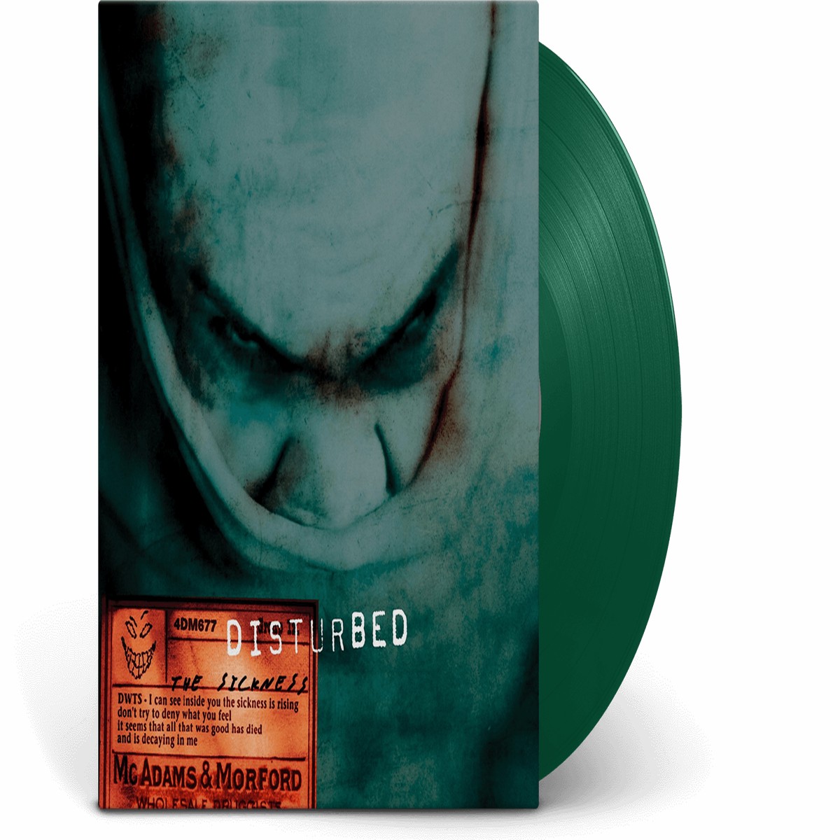 Disturbed : The Sickness (Green Vinyl)