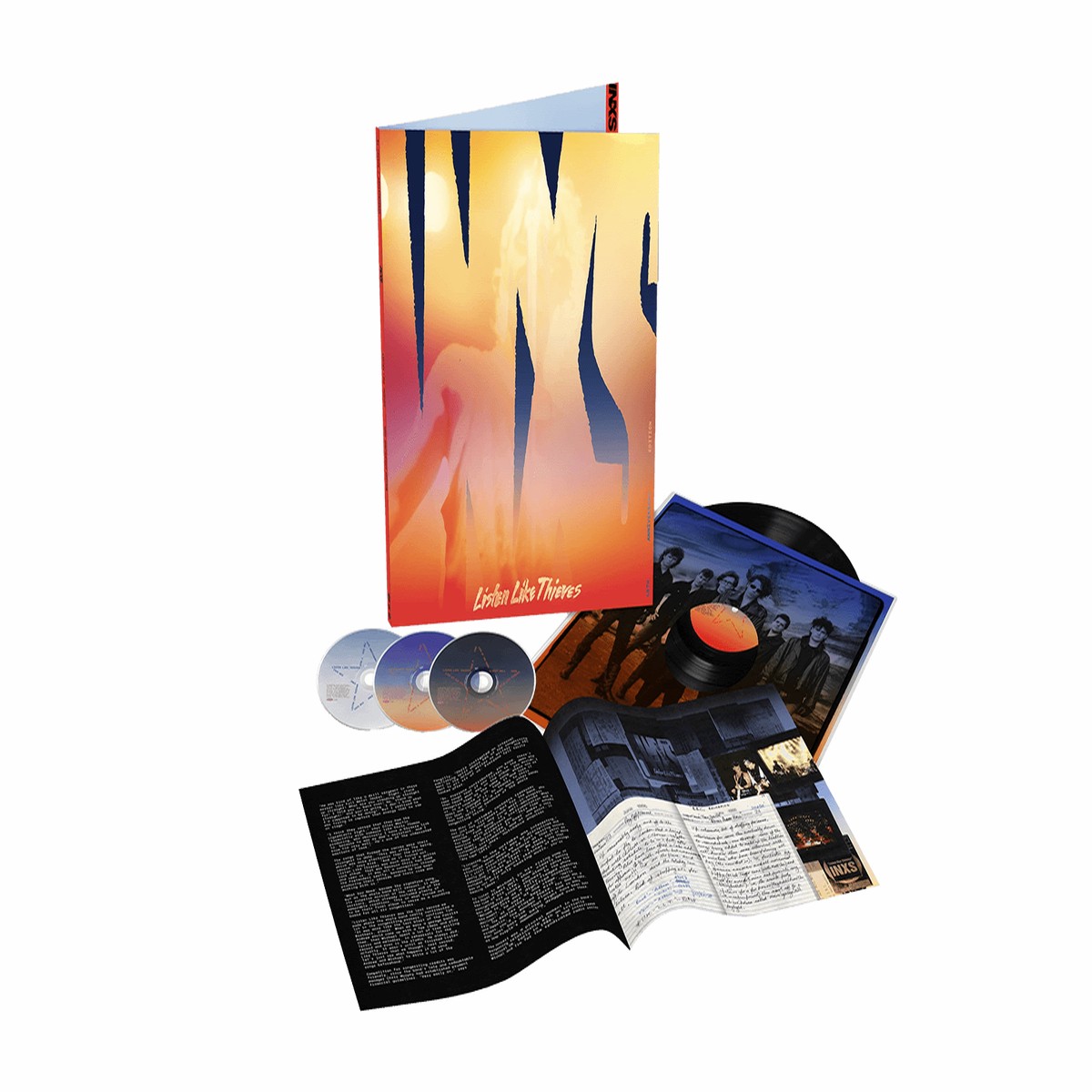 INXS : Listen Like Thieves 40th Anniversary (LP & 3CD Set)