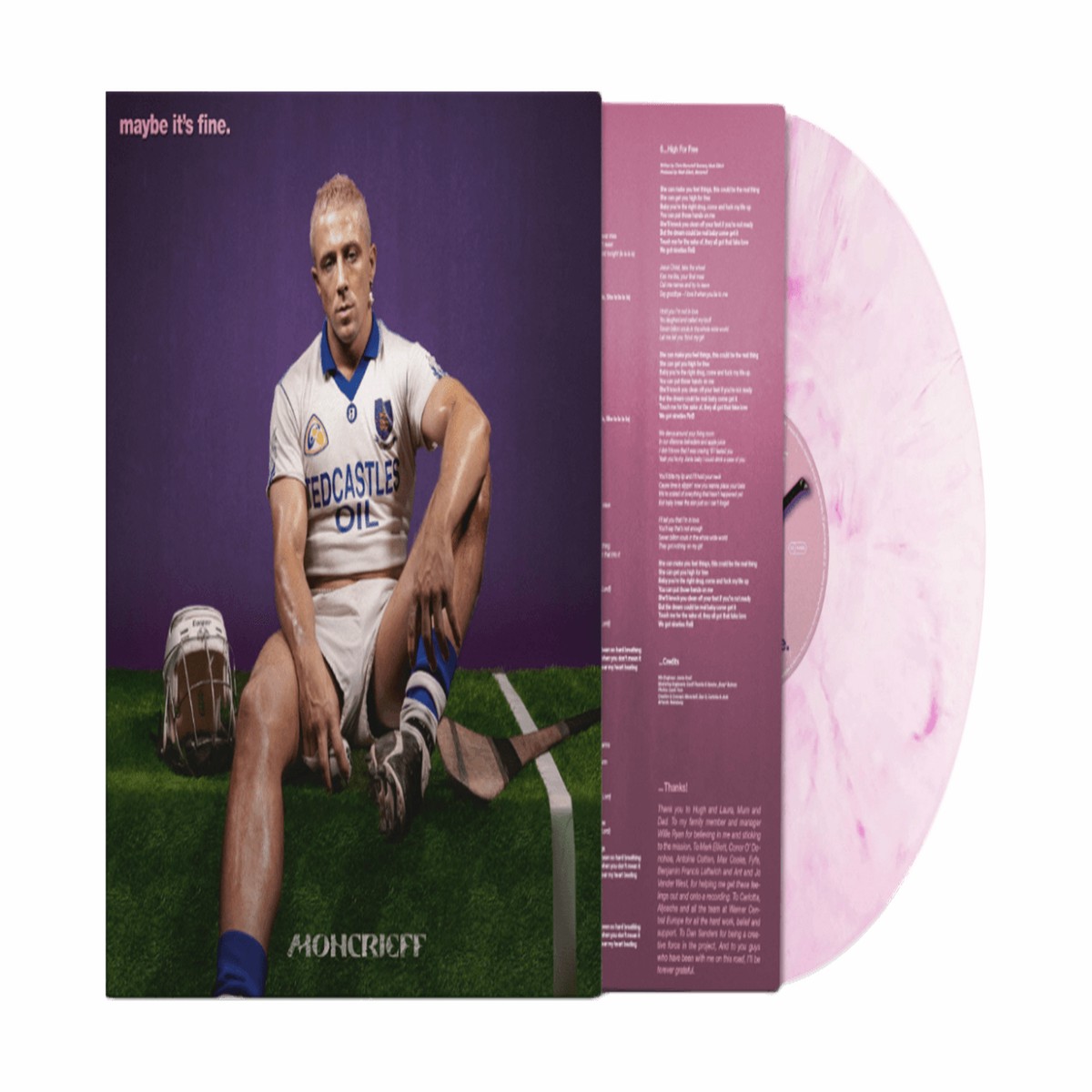 Moncrieff : Maybe Its Fine (Colour Vinyl)