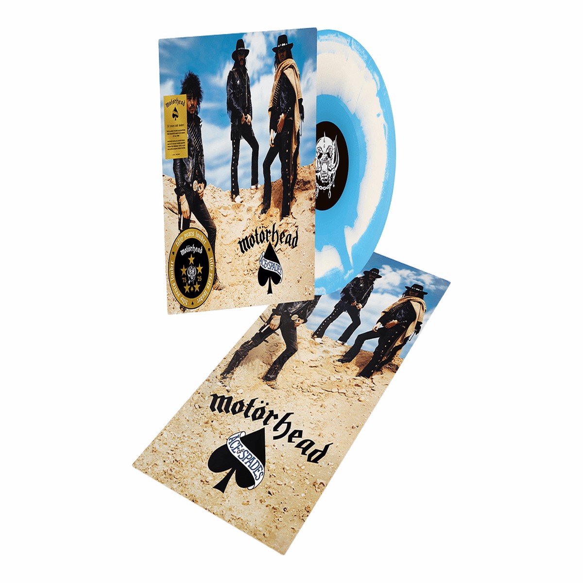 Motorhead : Ace Of Spades (Blue & White Vinyl)