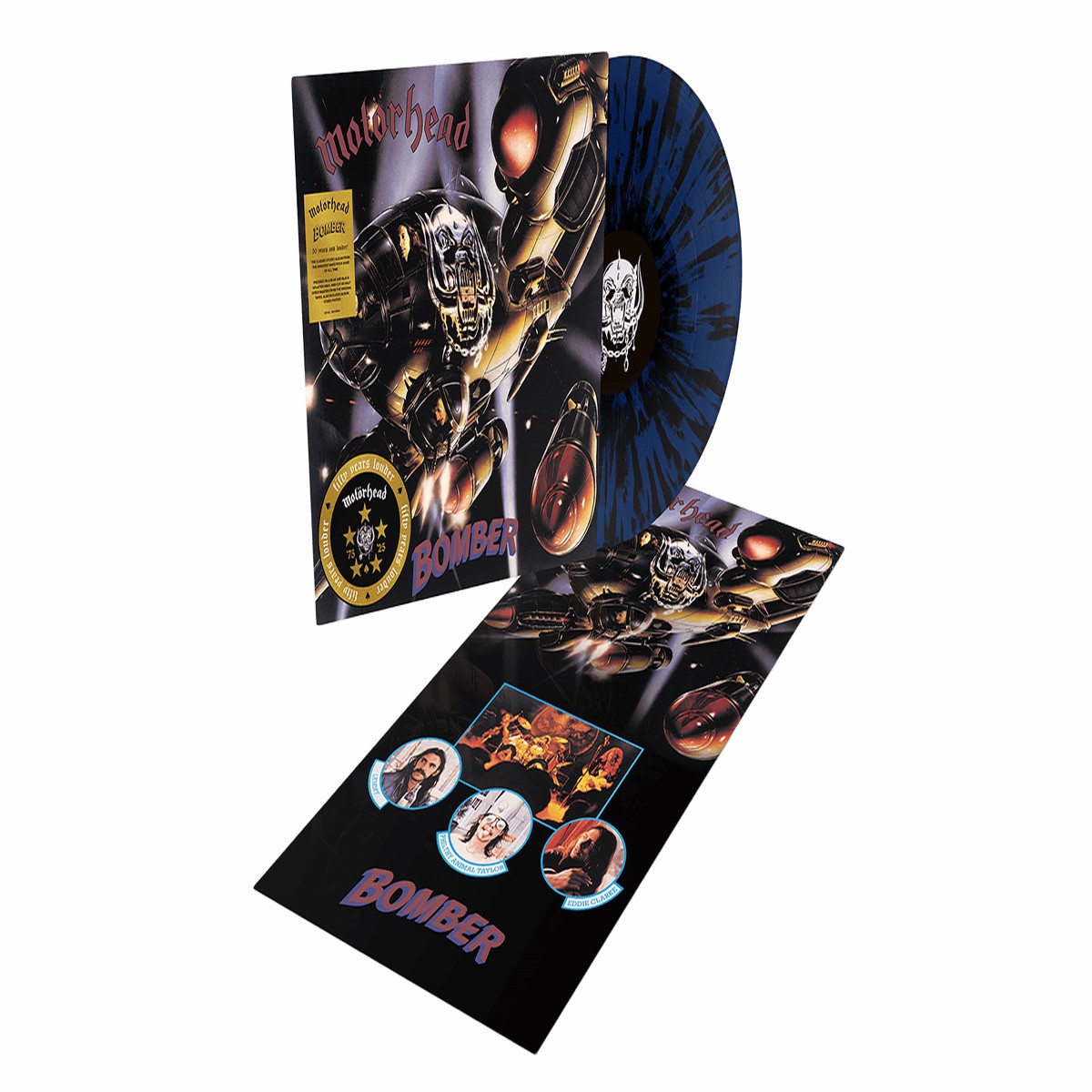 Motorhead : Bomber (Blue & Black Vinyl)