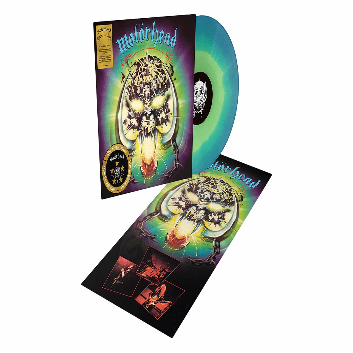 Motorhead : Overkill (Turquoise & Blue Vinyl)
