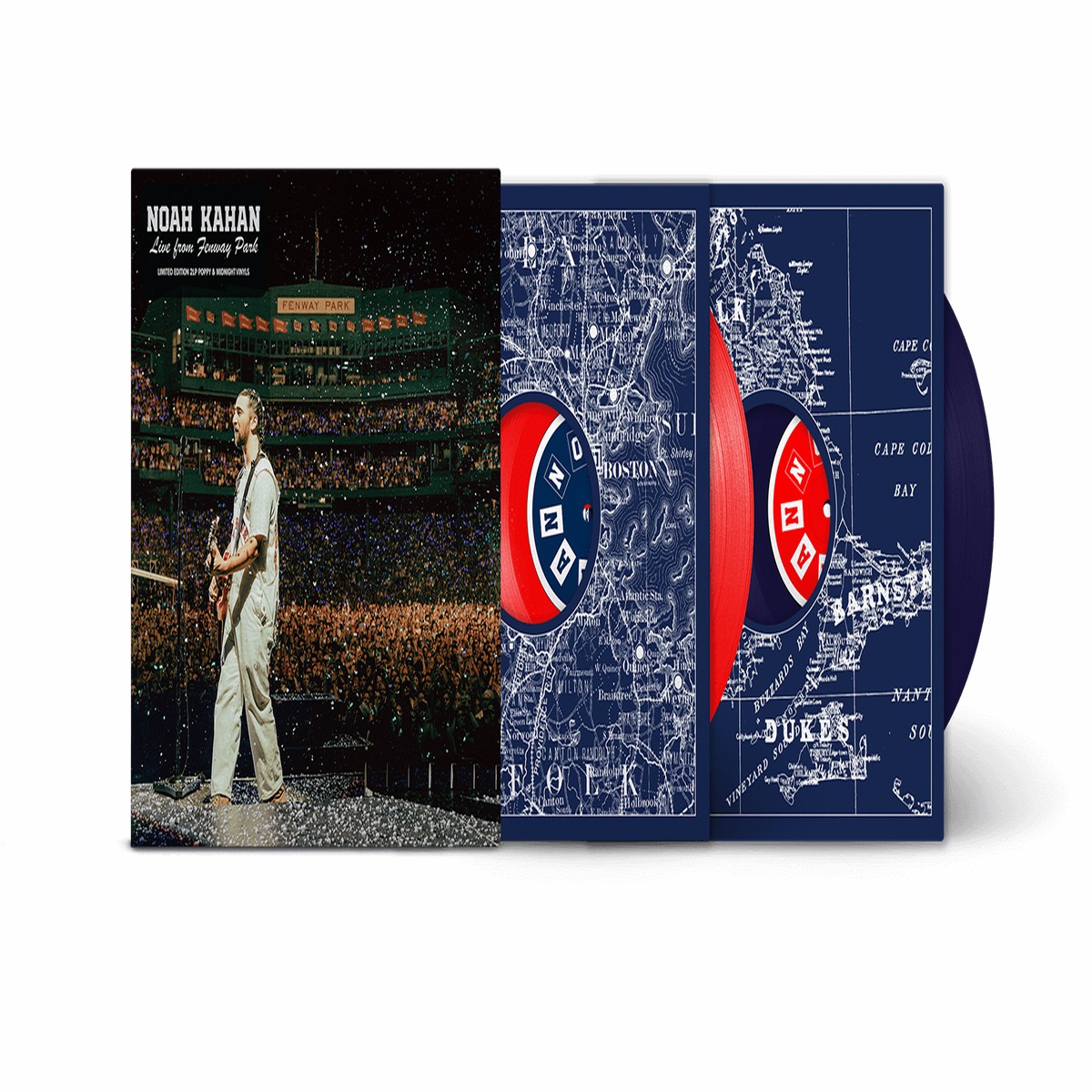 Noah Kahan : Live At Fenway (Red/ Blue Vinyl)