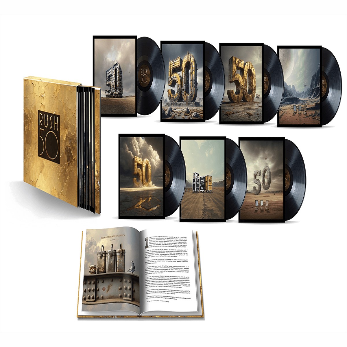 Rush : Rush 50 (7LP Boxset)