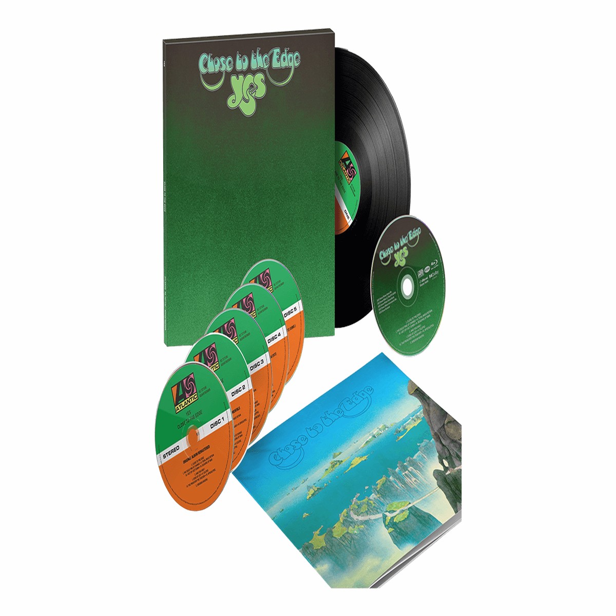 Yes : Close to the Edge (1LP + 5CD + Blu-Ray Box set)