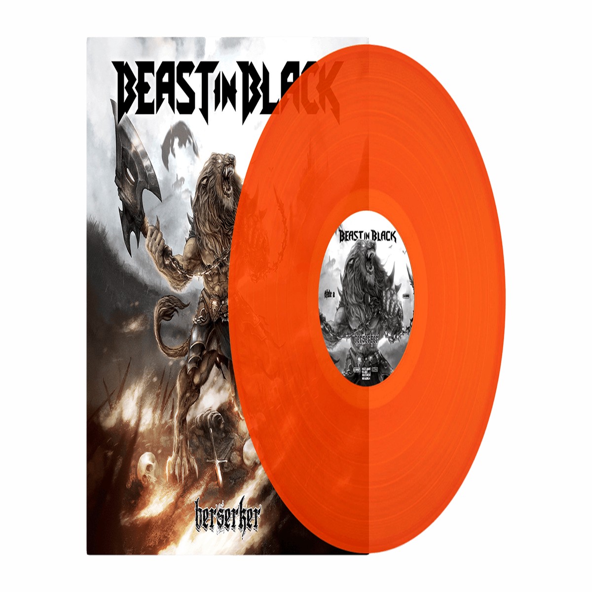 Beast In Black : Berserker (Transparent Orange vinyl)