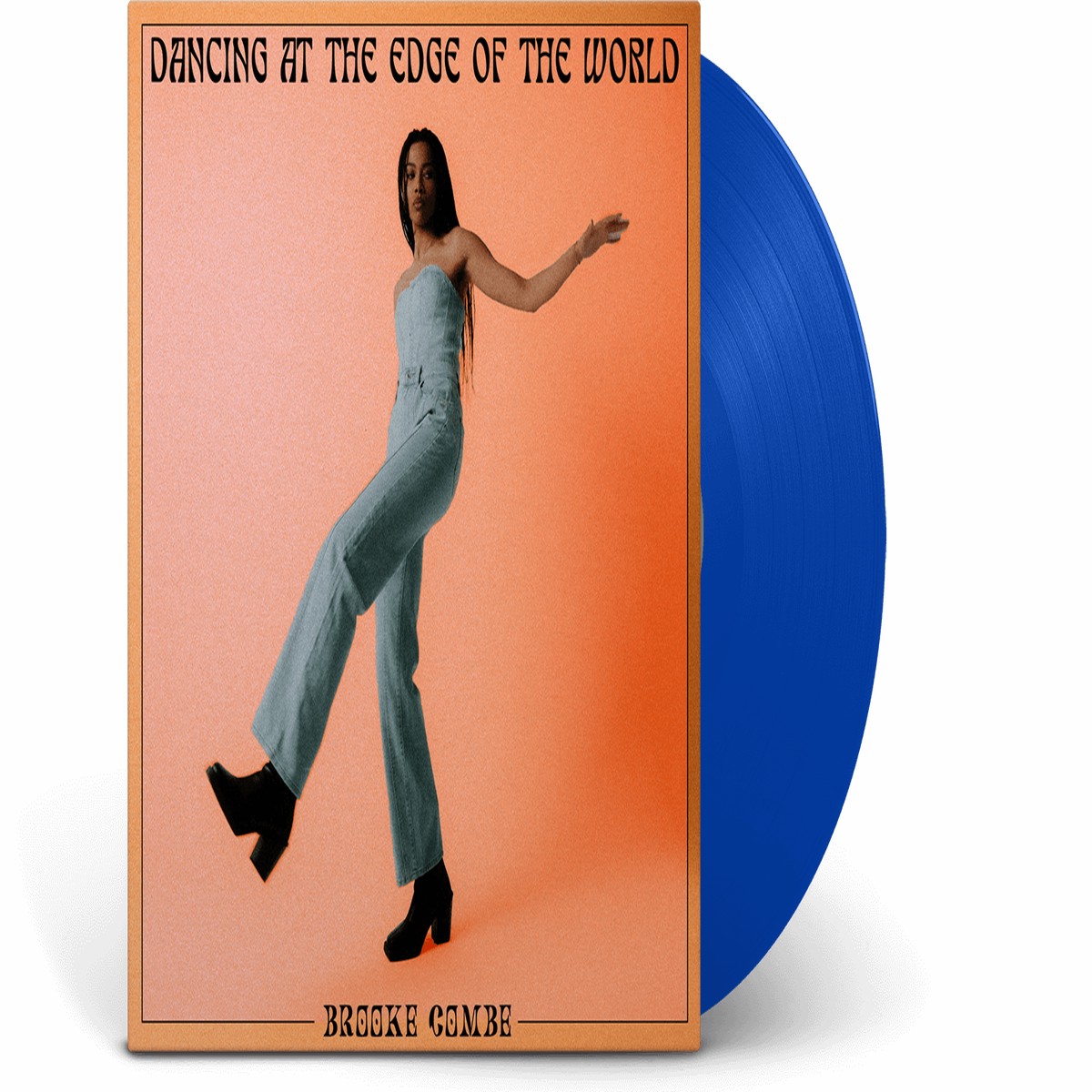 Brooke Combe : Dancing At The Edge Of The World (Blue Vinyl)