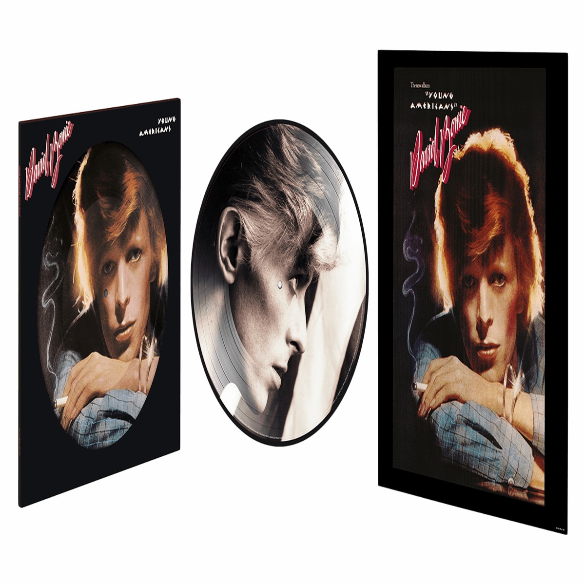 David Bowie : Young Americans (50th Anniversay Picture Disc Vinyl + Poster)