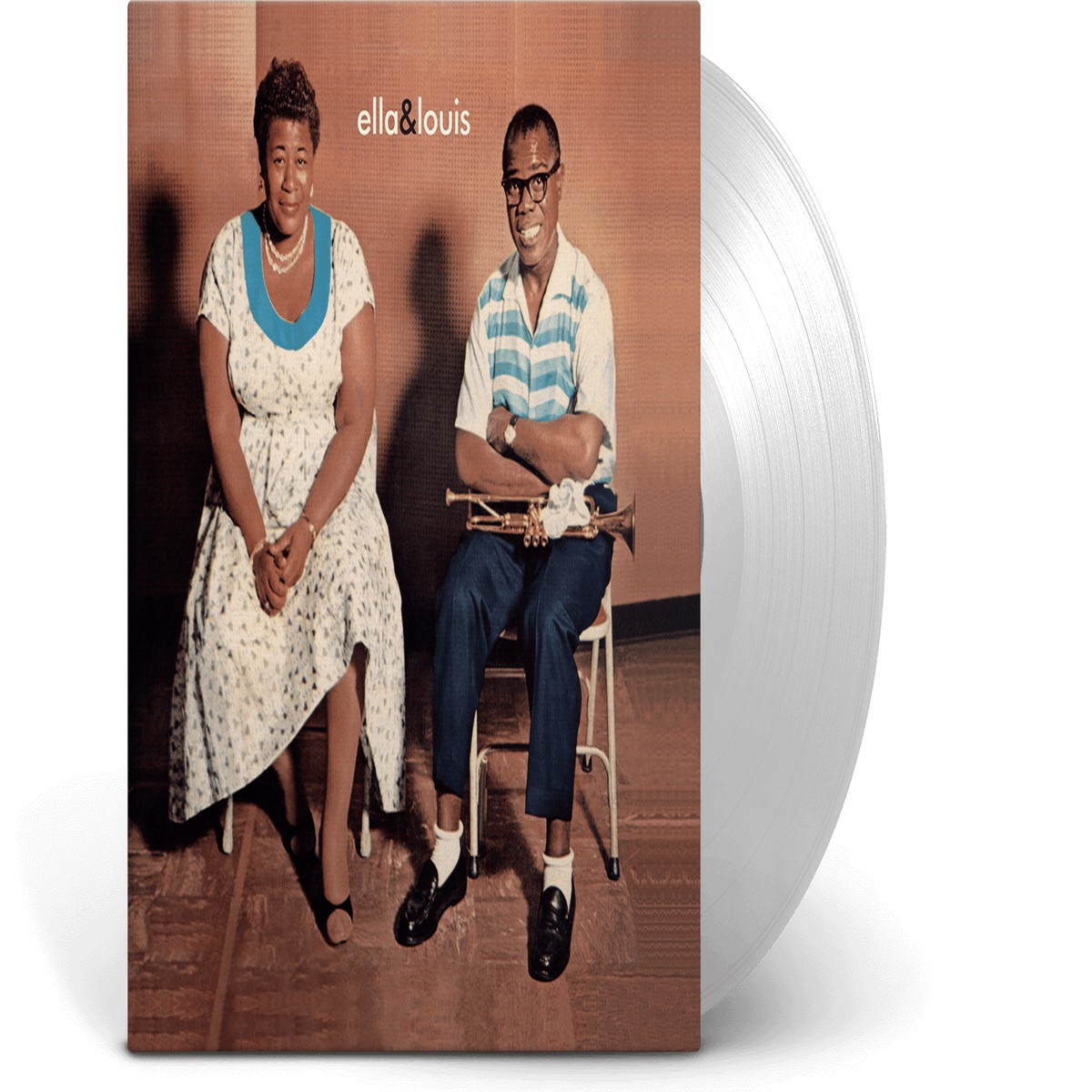 Ella Fitzgerald & Louis Armstrong : Ella & Louis (Clear Vinyl)