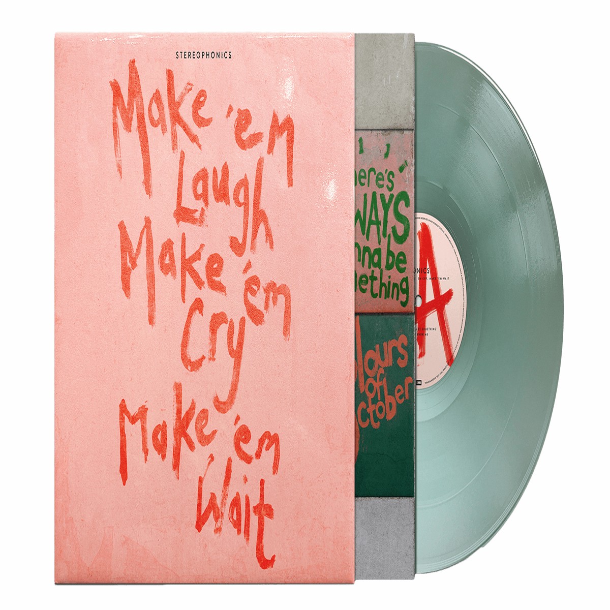 Stereophonics : Make em Laugh, Make em Cry, Make em Wait (Coke Bottle Green Vinyl)