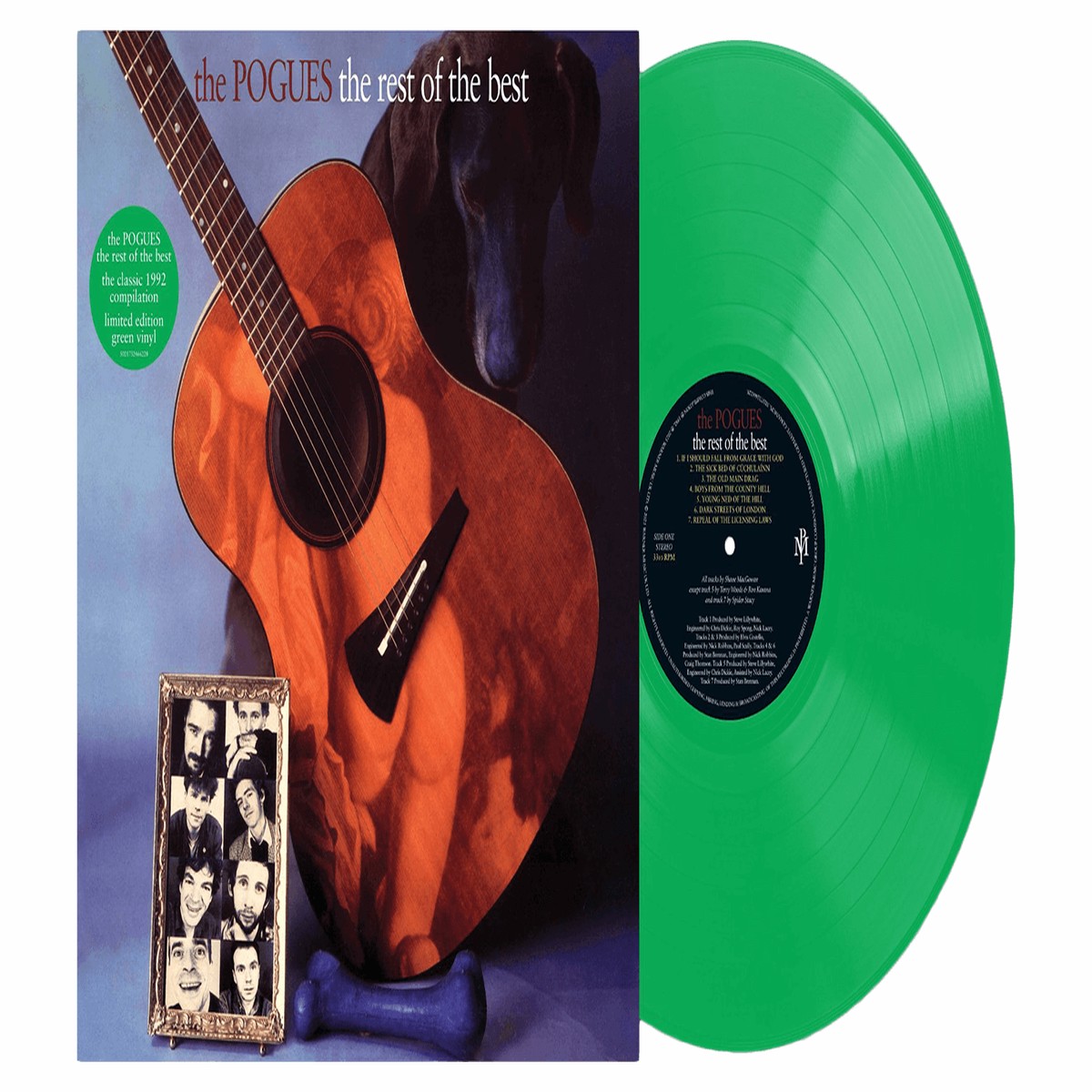 The Pogues : The Rest Of The Best (Limited Edition Green Vinyl)