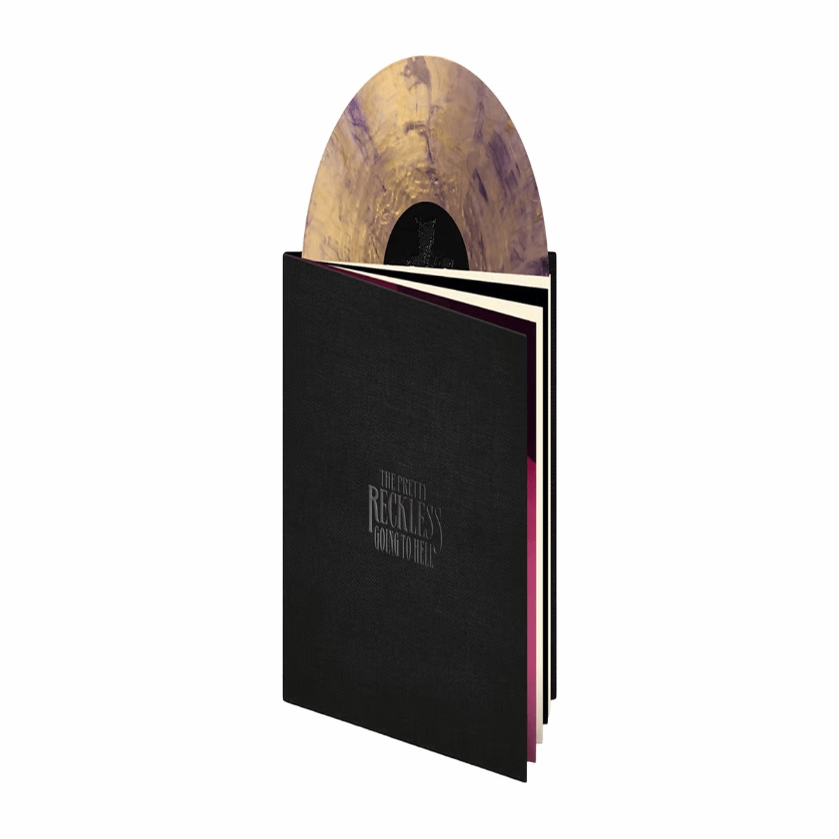The Pretty Reckless : Going To Hell – 10-Year Anniversary (Deluxe Bookpack with Gold & Purple Marble Vinyl)