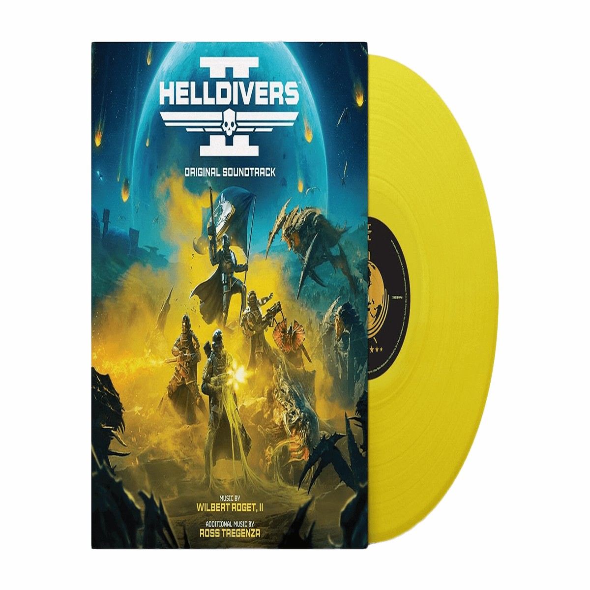 Wilbert Roget, II : Helldivers 2 (Original Game Soundtrack)(Transparent Yellow Vinyl)