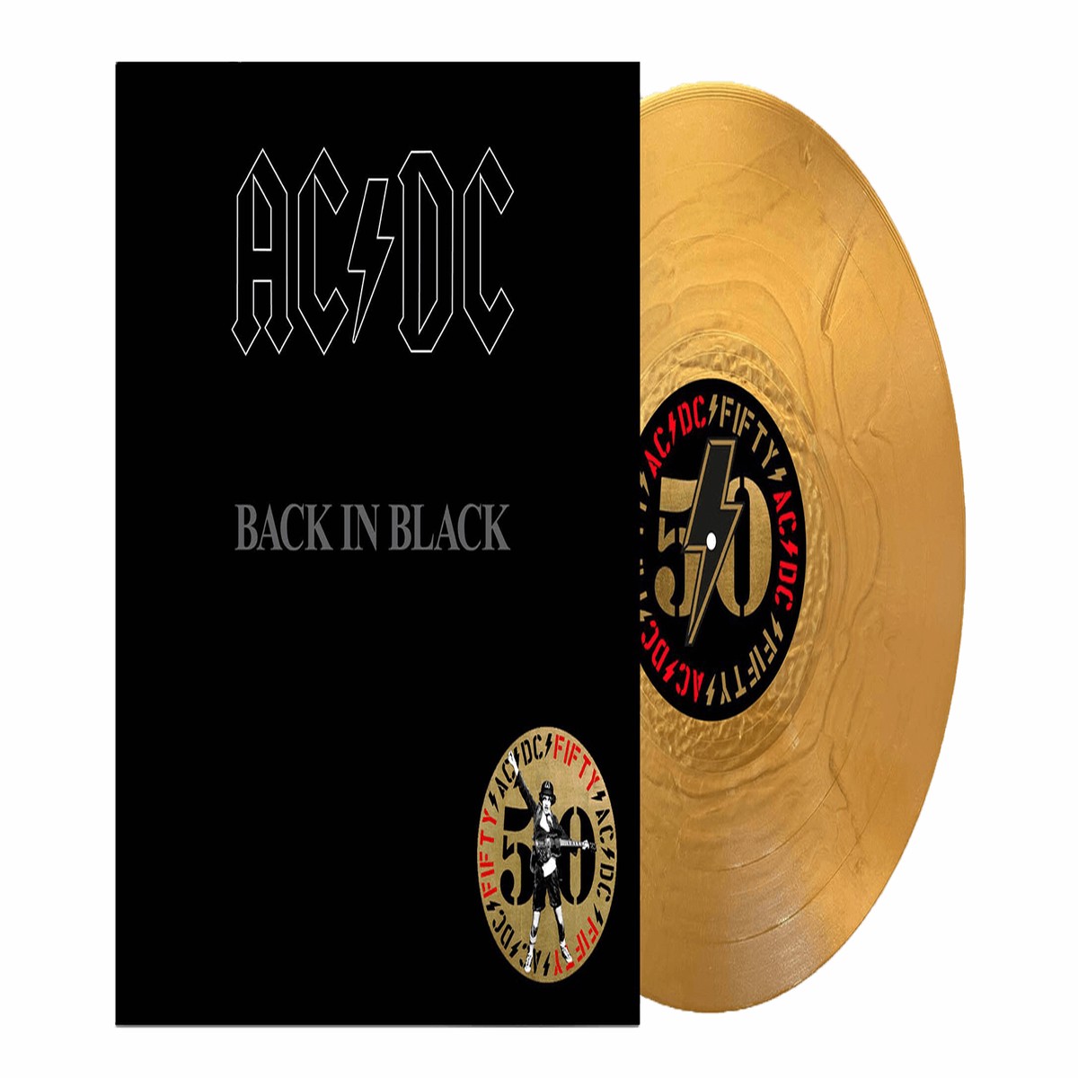 AC/DC : Back in Black – 50th Anniversary (Gold Vinyl)
