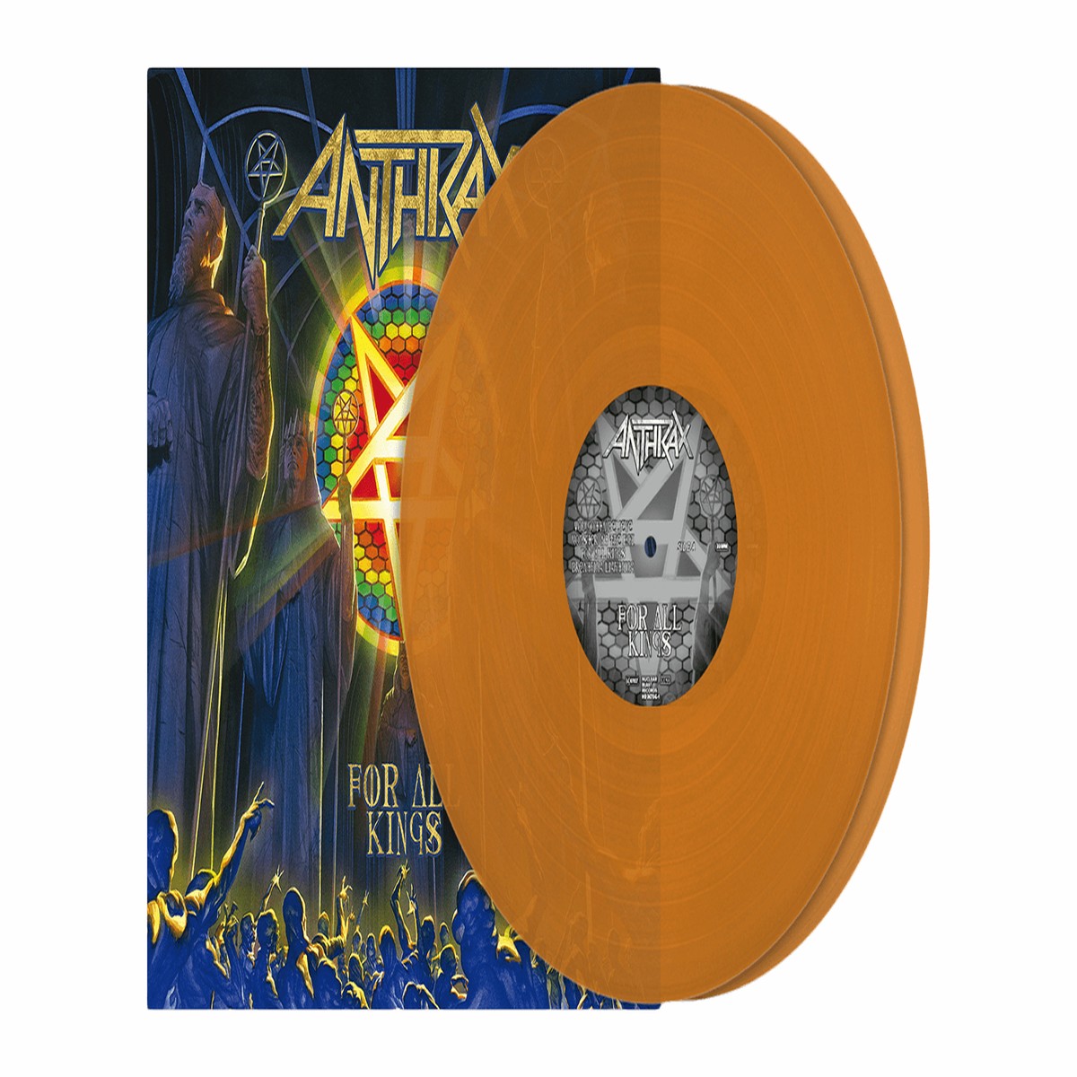Anthrax : For All Kings (Transparent Orange Vinyl)