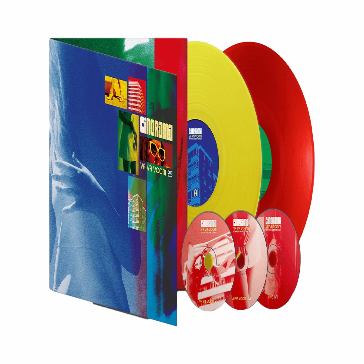 Cinerama : Va Va Voom 25 (LP Set, CD Set & DVD)