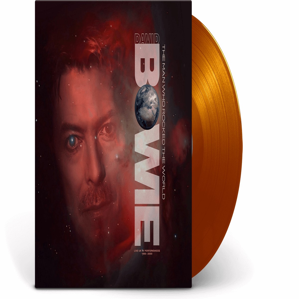 David Bowie : The Man Who Rocked The World (Orange Vinyl)