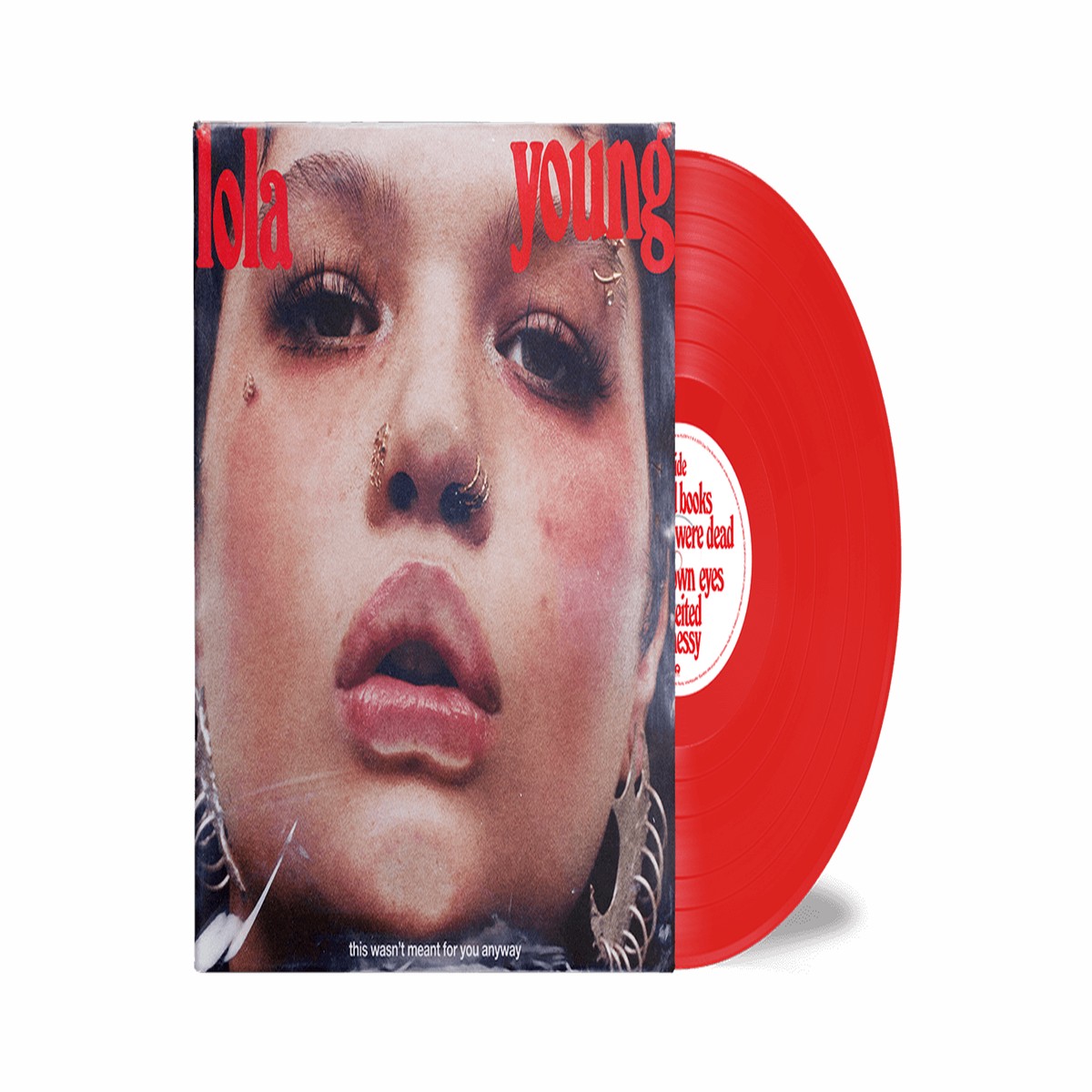 Lola Young : This Wasn’t Meant For You Anyway (Transparent Red Vinyl)