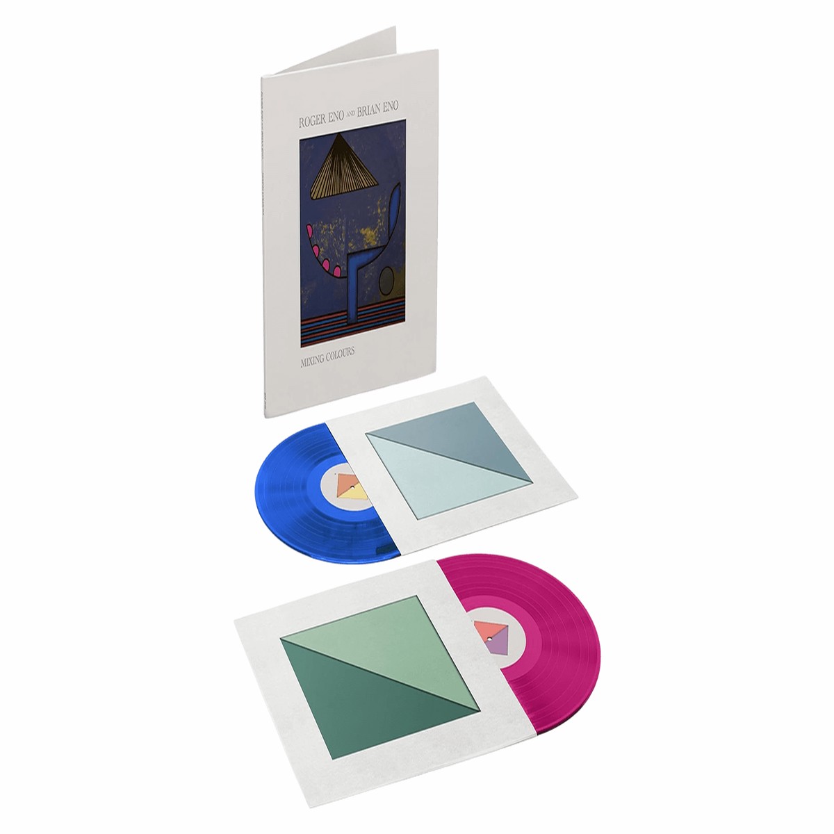 Roger & Brian Eno : Mixing Colours (Colour Vinyl)