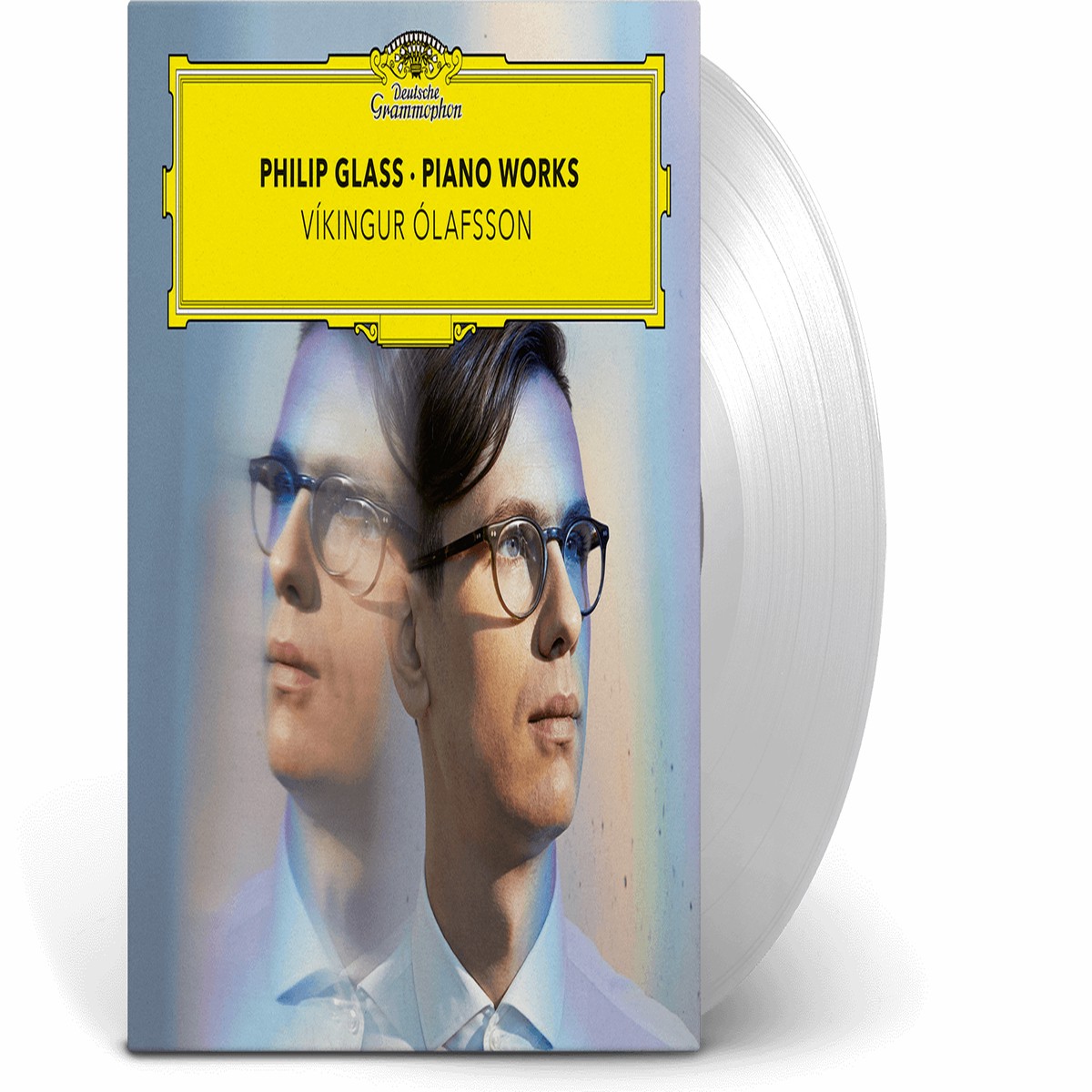 Vkingur lafsson : Philip Glass – Piano Works (Clear Vinyl)