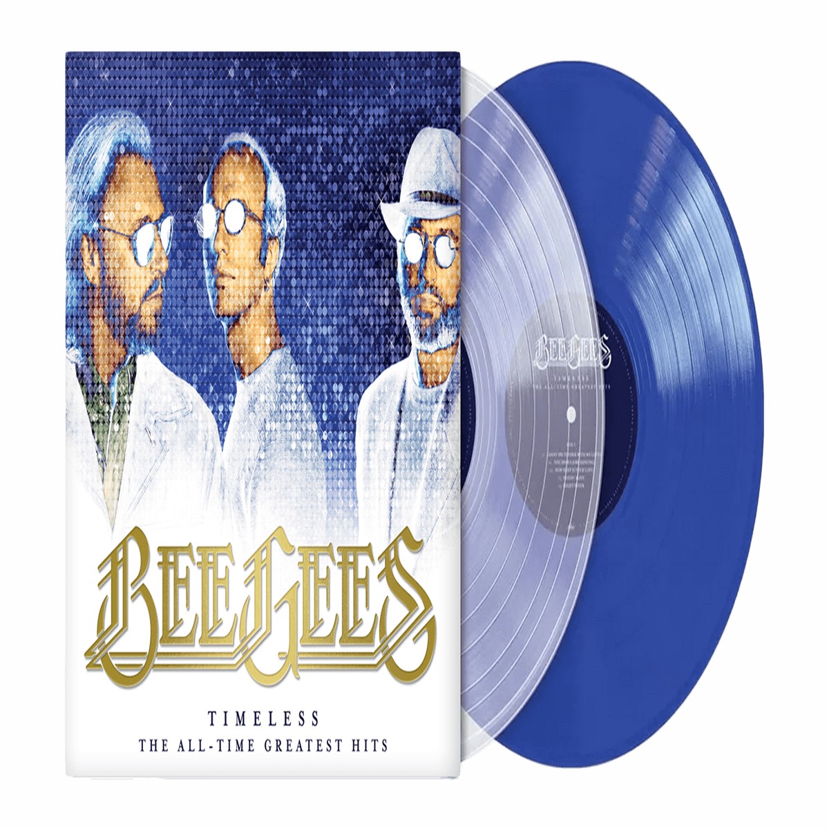 Bee Gees : Timeless The All Time Greatest Hits (Clear/ Transparent Blue Vinyl)