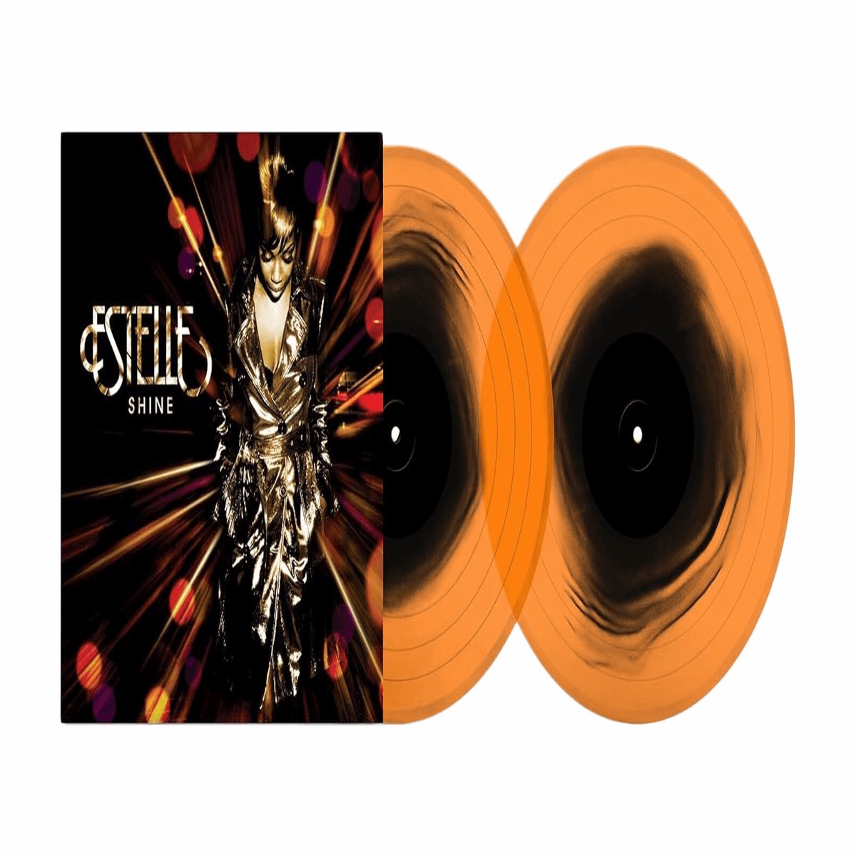 Estelle : Shine (Transparent Orange with Opaque Centre Vinyl)