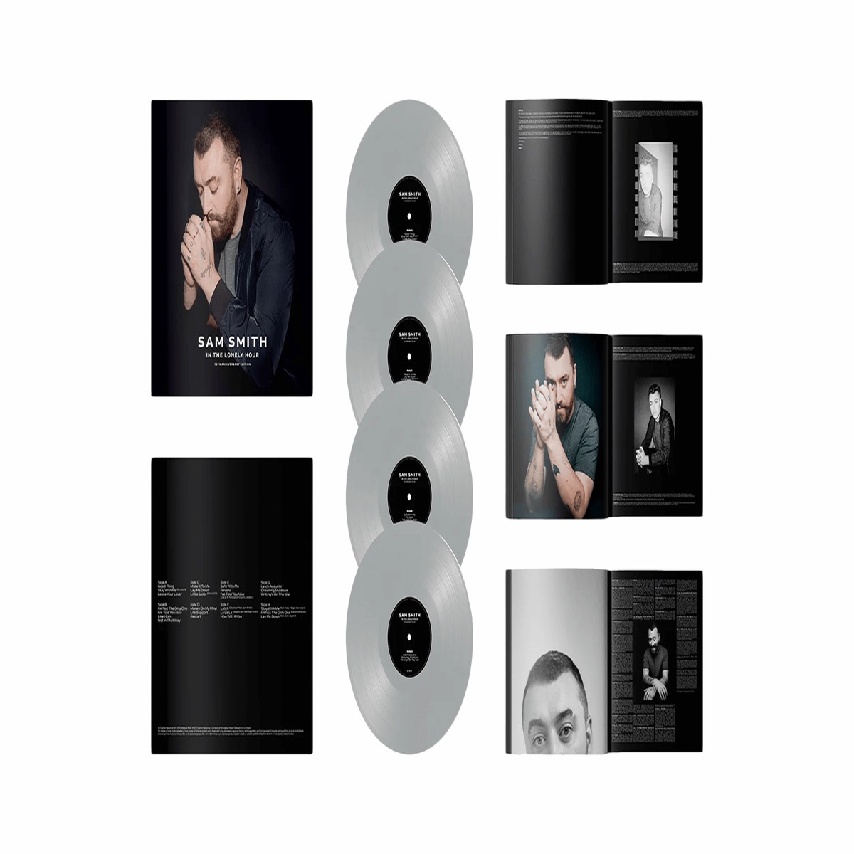 Sam Smith : In The Lonely Hour – 10th Anniversary Edition (Silver Vinyl) (Exclusive to The Record Hub.com)