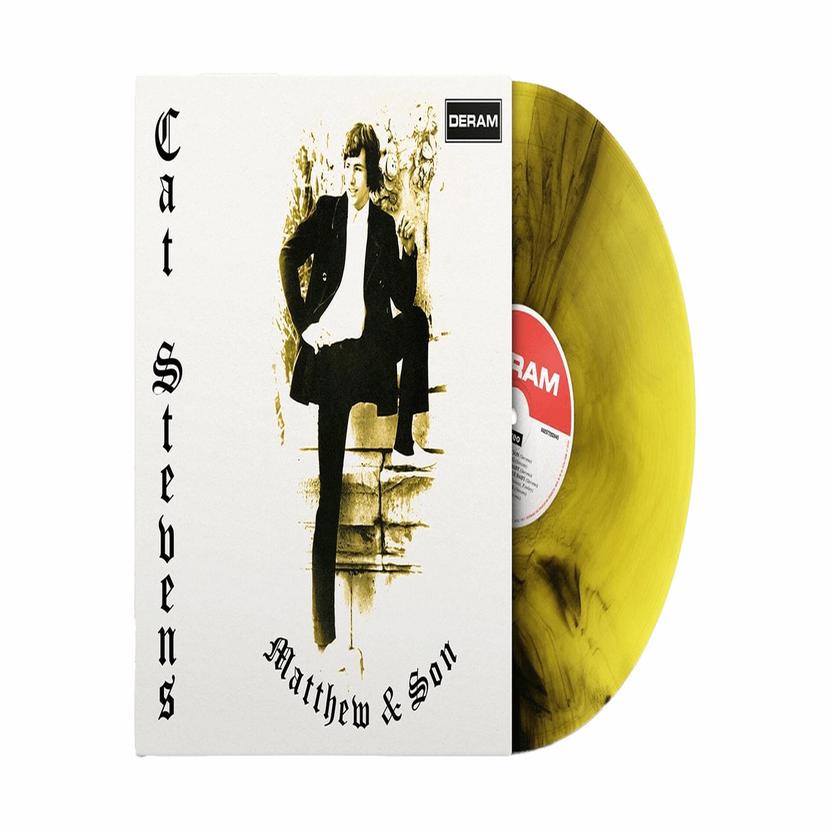 Cat Stevens : Matthew & Son (Yellow Marble Vinyl) (Exclusive to The Record Hub.com)
