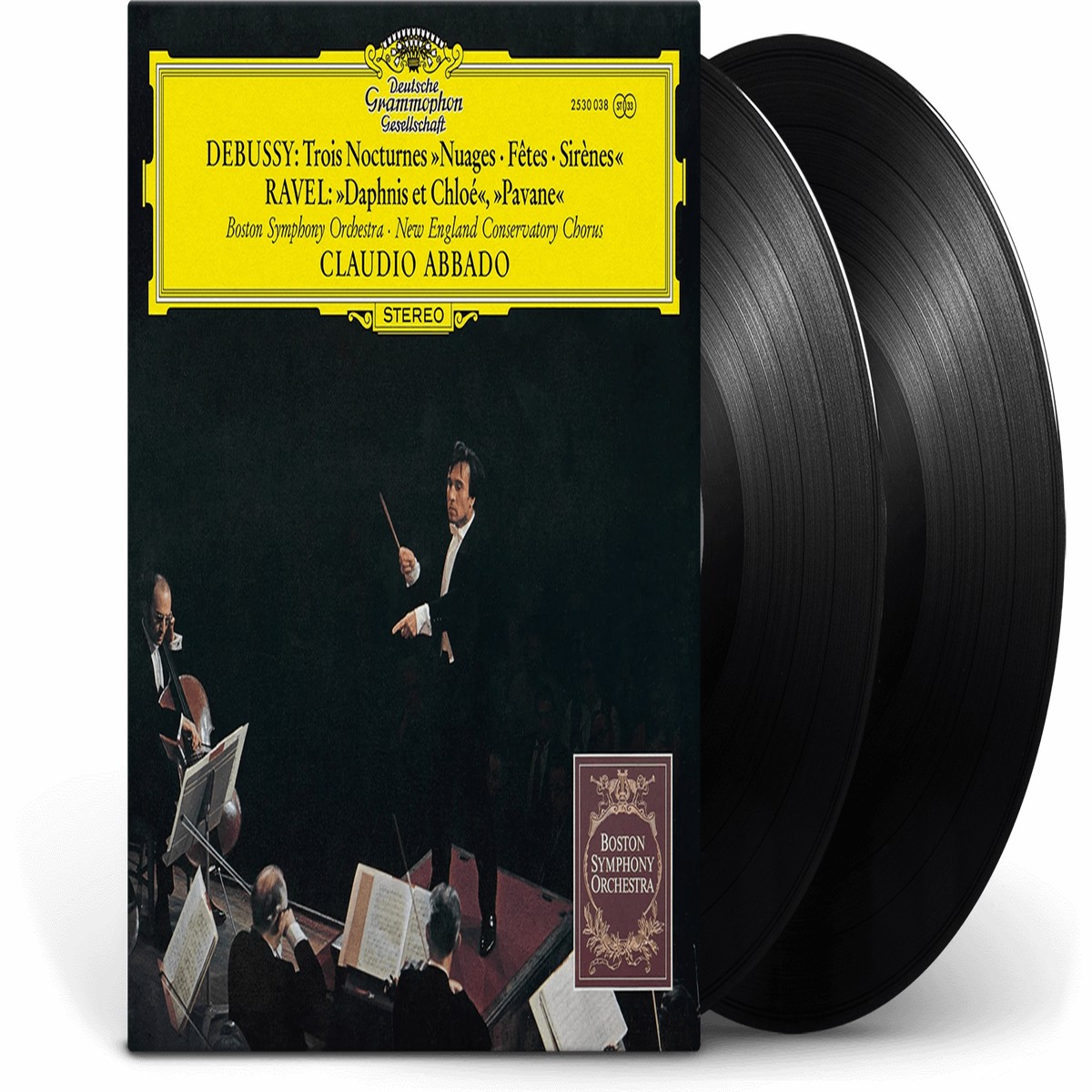 Claudio Abbado / Boston Symphony Orchestra : “DEBUSSY – Nocturnes RAVEL – Daphnis et Chlo Suite Nr. 2 & Pavane pour une infante dfunte”