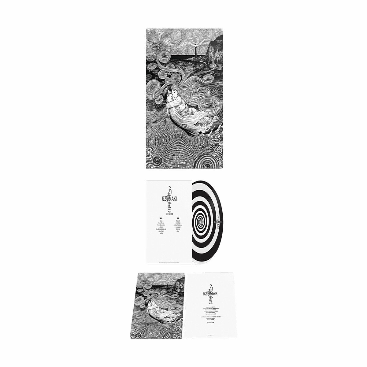 Colin Stetson : Uzumaki OST (Black & White Spiral Vinyl)