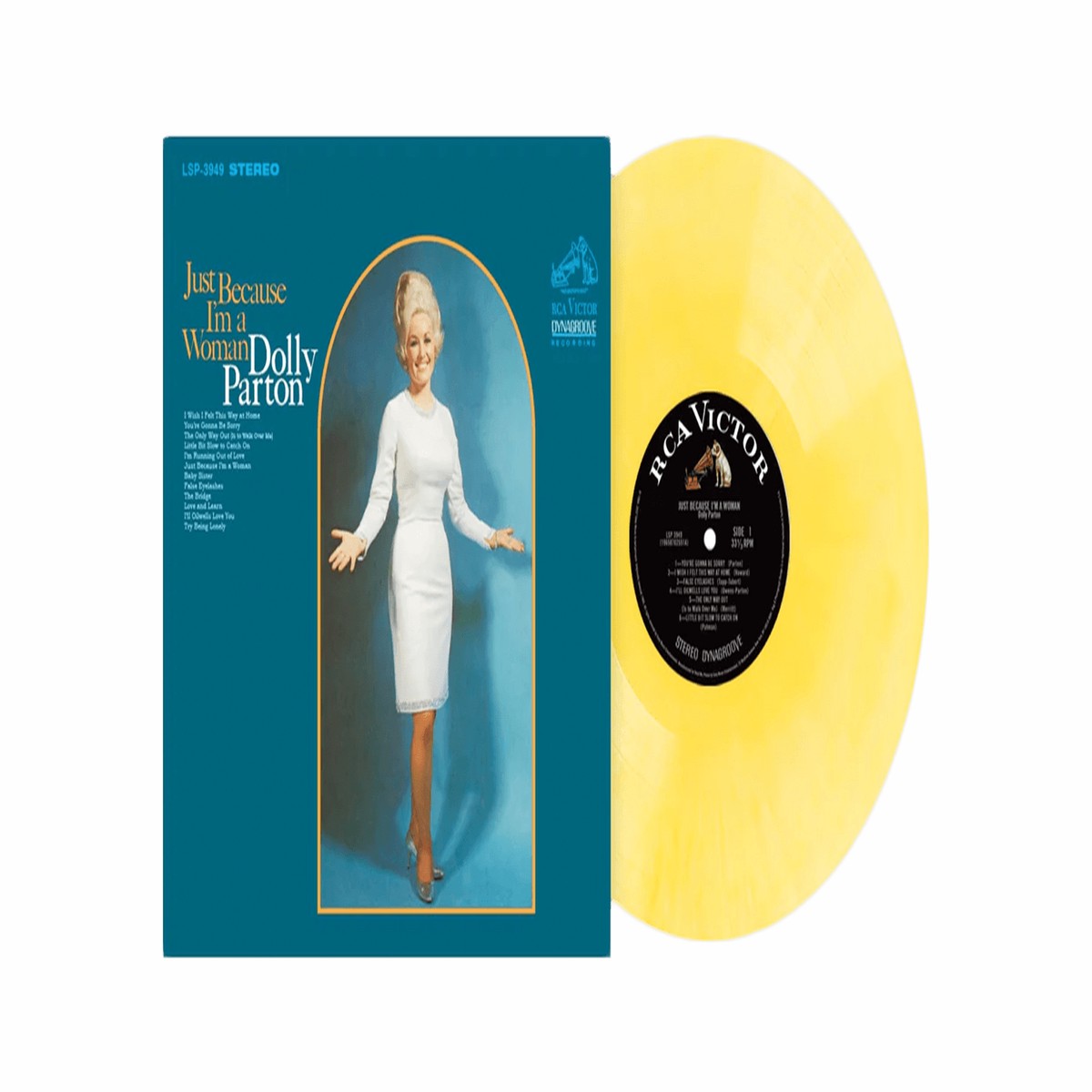 Dolly Parton : Just Because I’m a Woman (Yellow Vinyl)