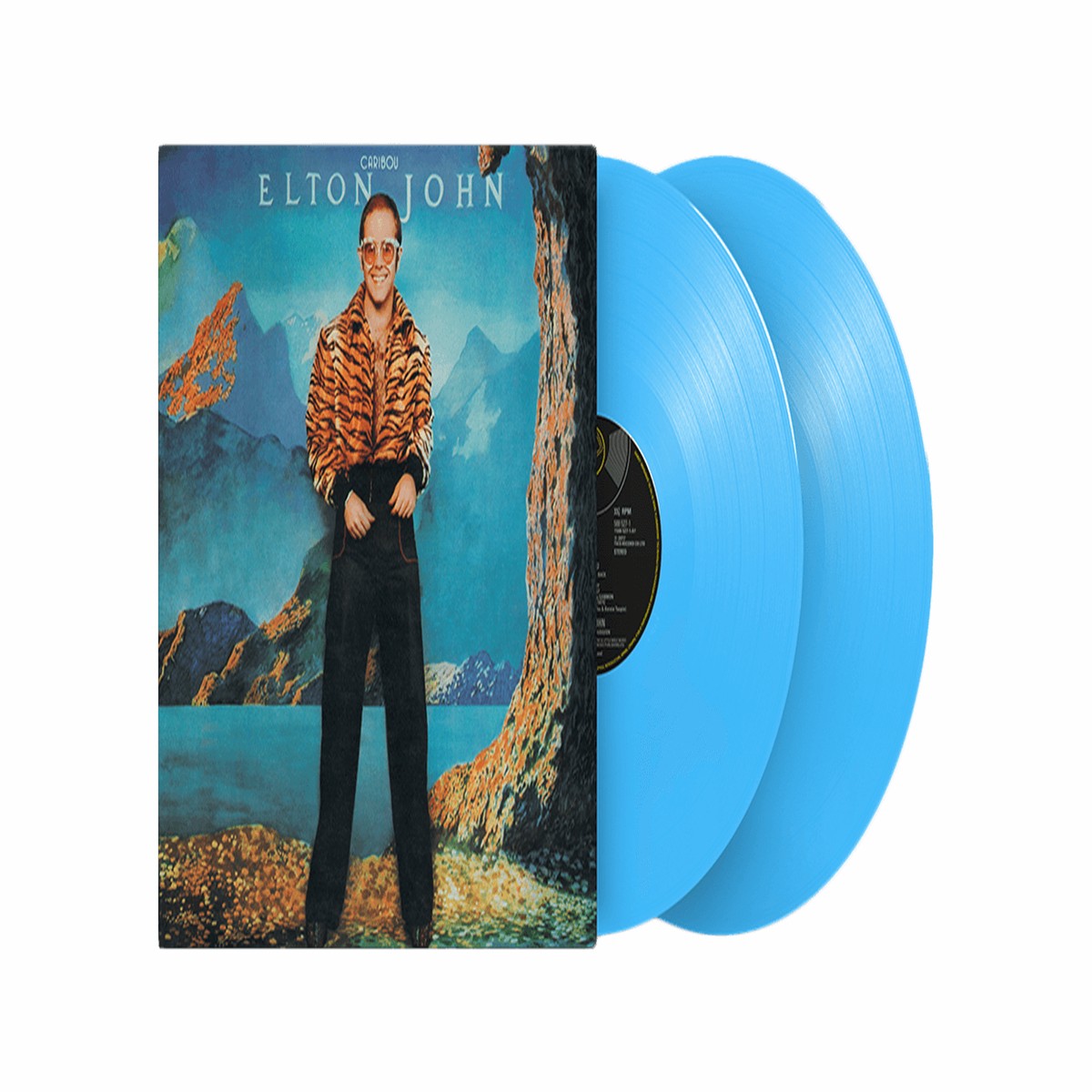 Elton John : Caribou (Sky Blue Vinyl)