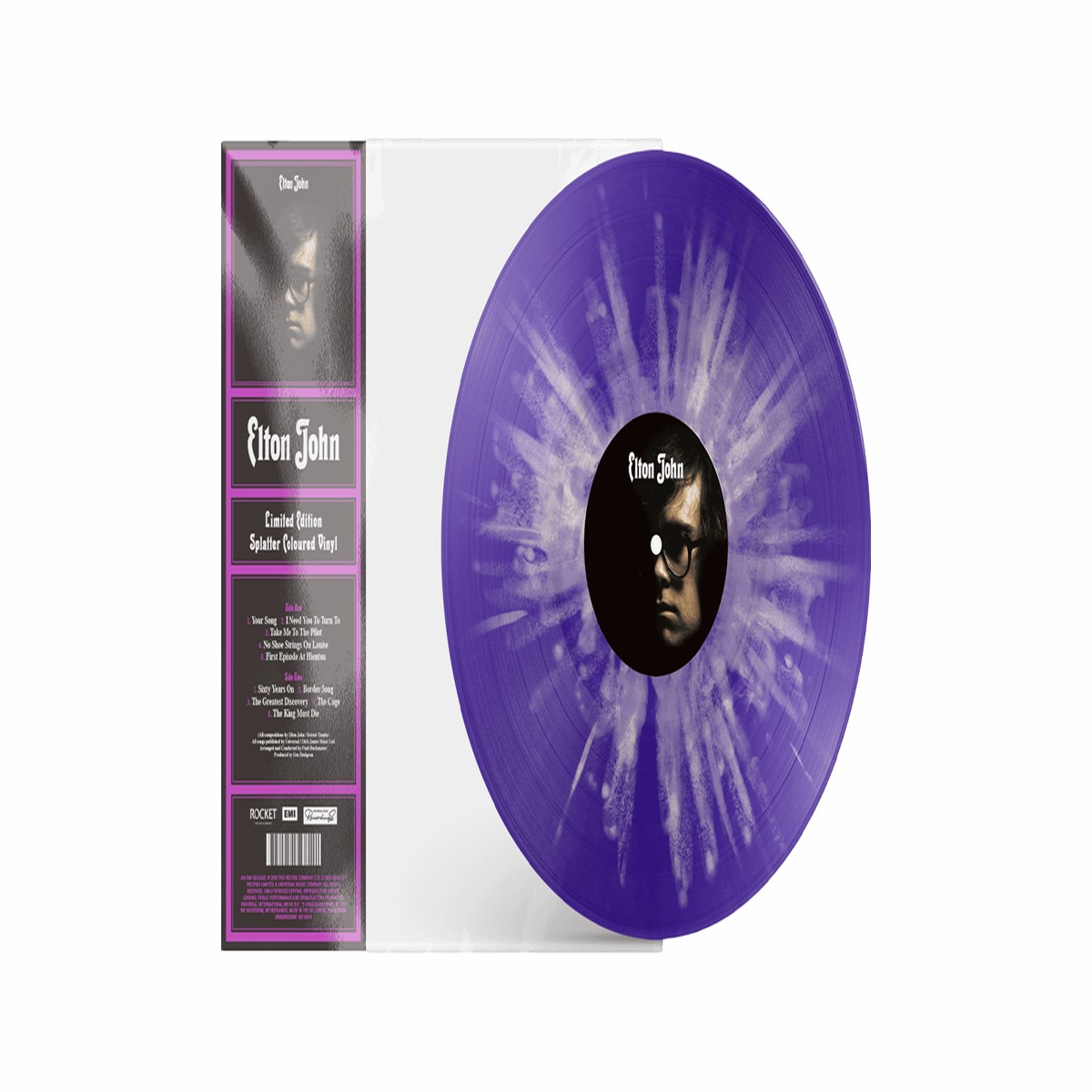 Elton John : Elton John (Splatter Vinyl)