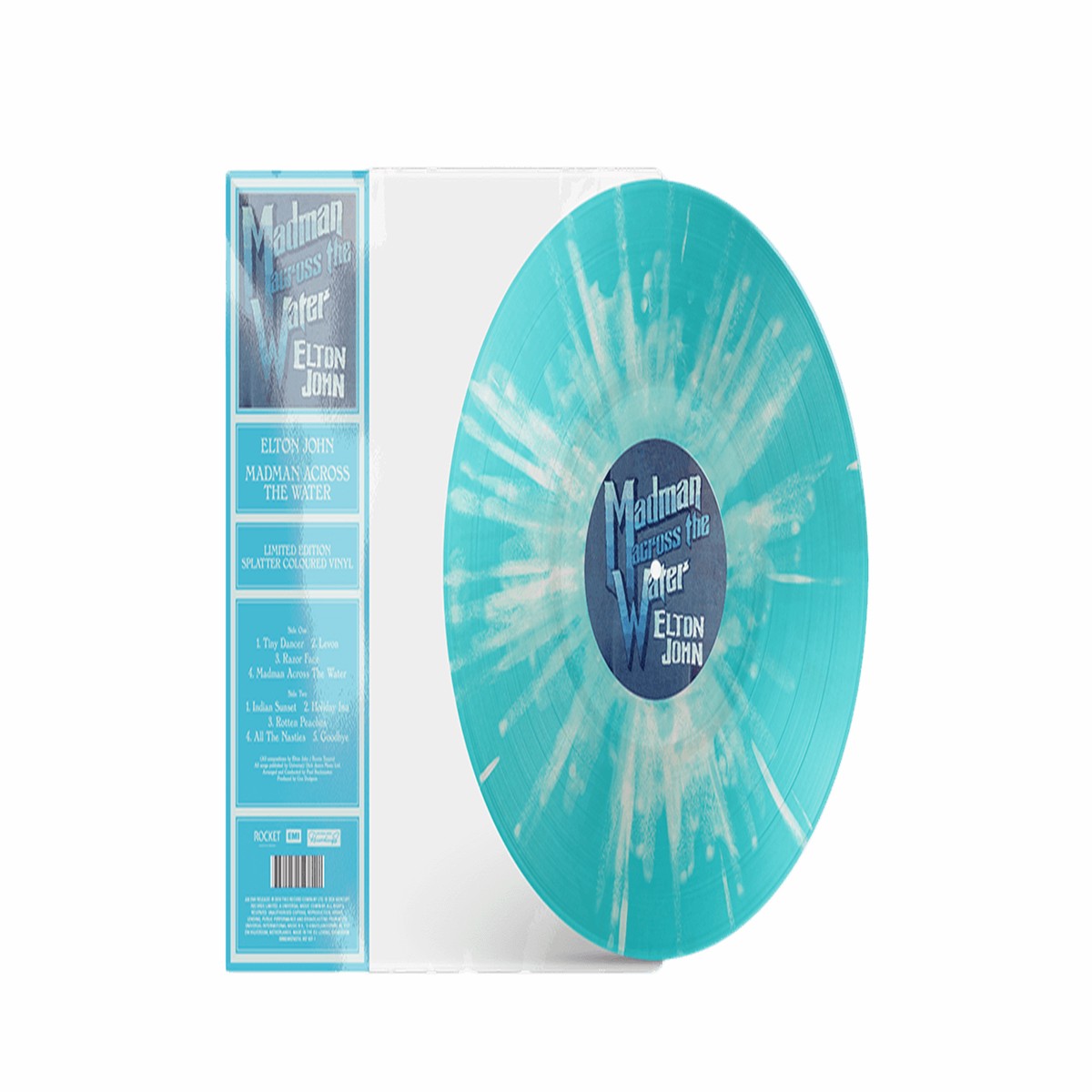Elton John : Madman Across The Water (Splatter Vinyl)