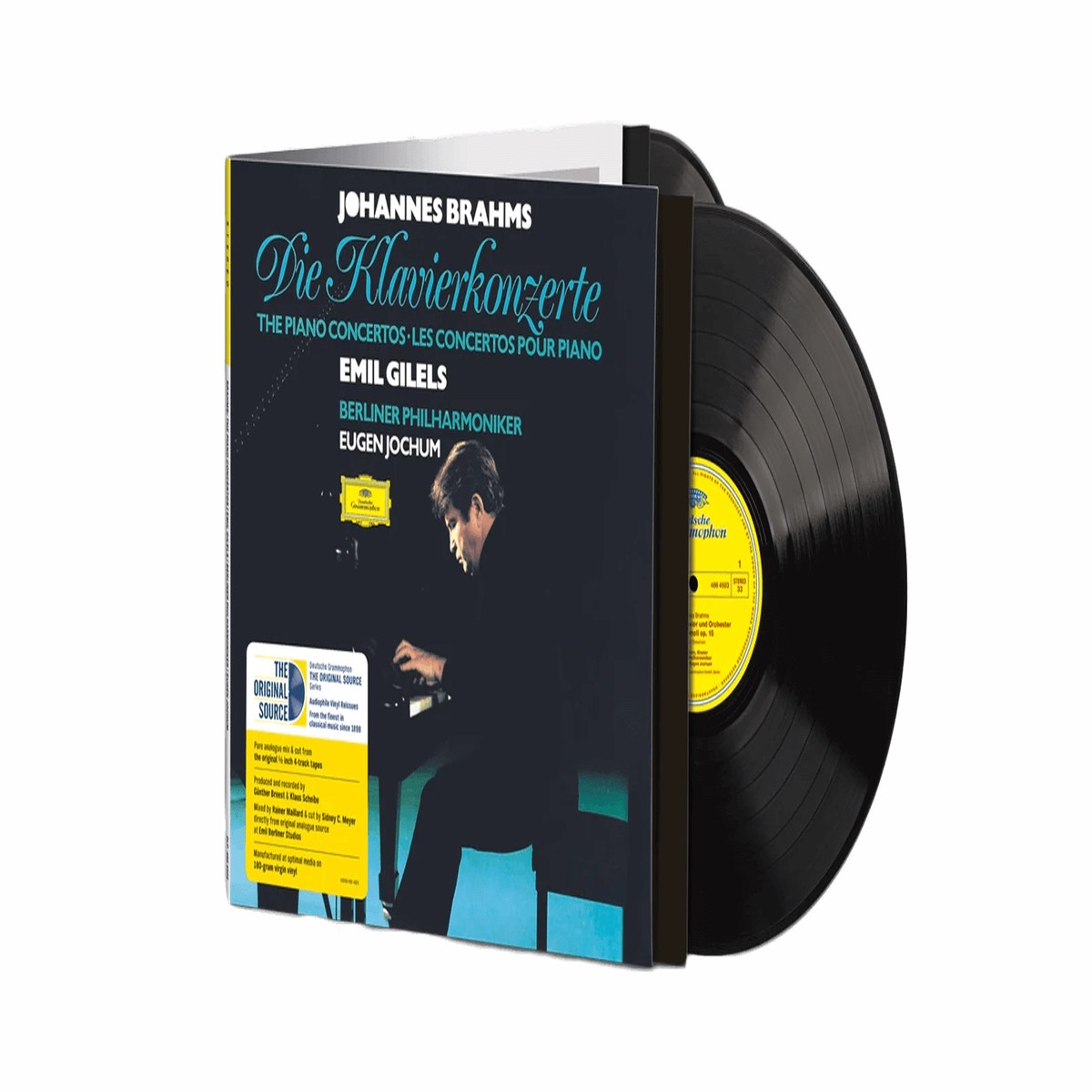 Emil Gilels / Eugen Jochum / Berliner Philharmoniker : BRAHMS – Piano Concertos Nos. 1 & 2