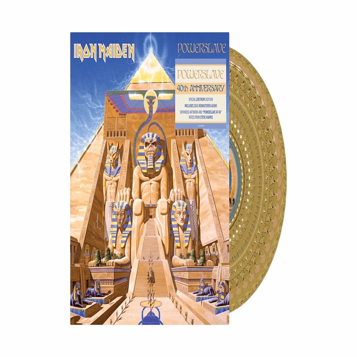 Iron Maiden : Powerslave (Zoetrope picture disc Vinyl)