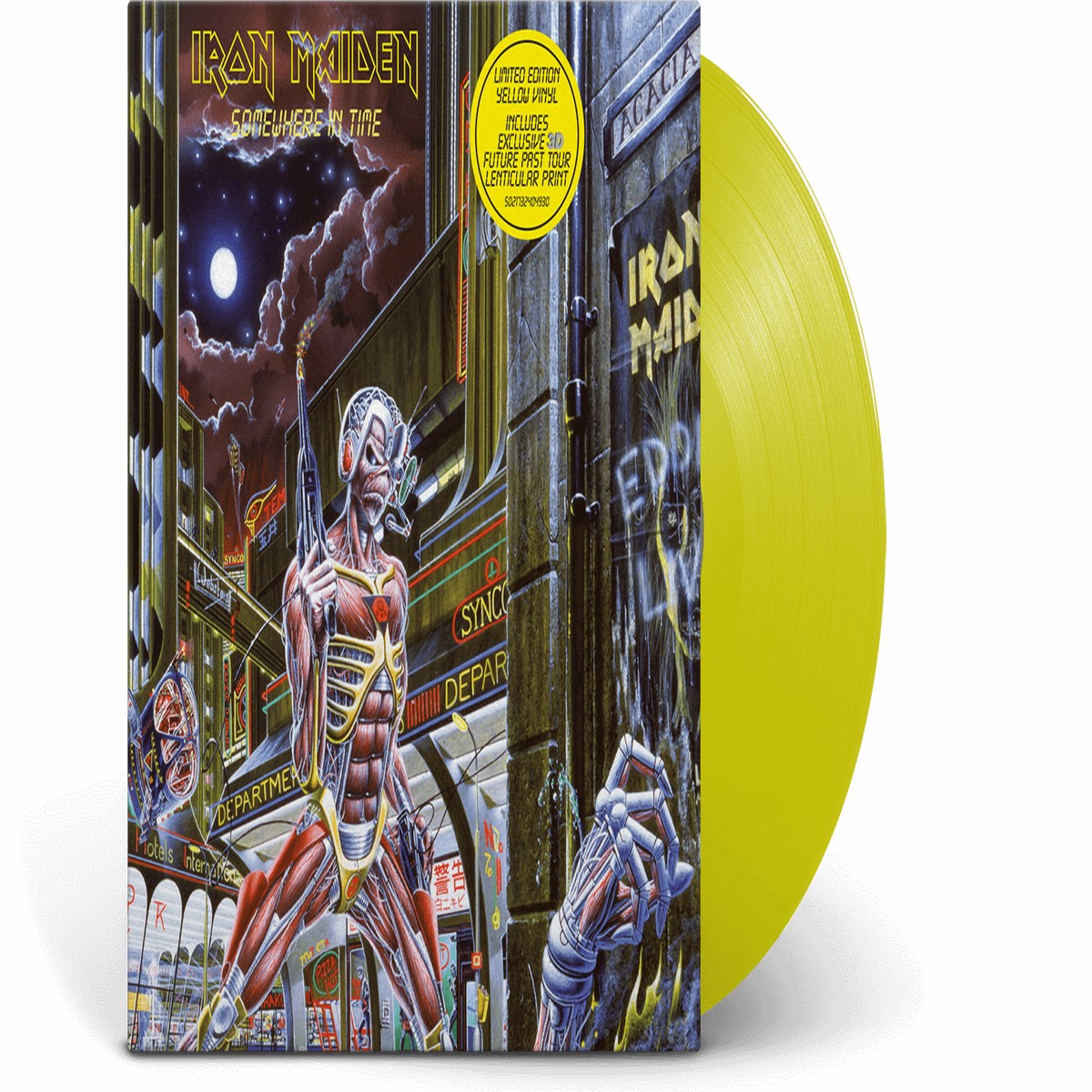 Iron Maiden : Somewhere in Time (Yellow Vinyl)