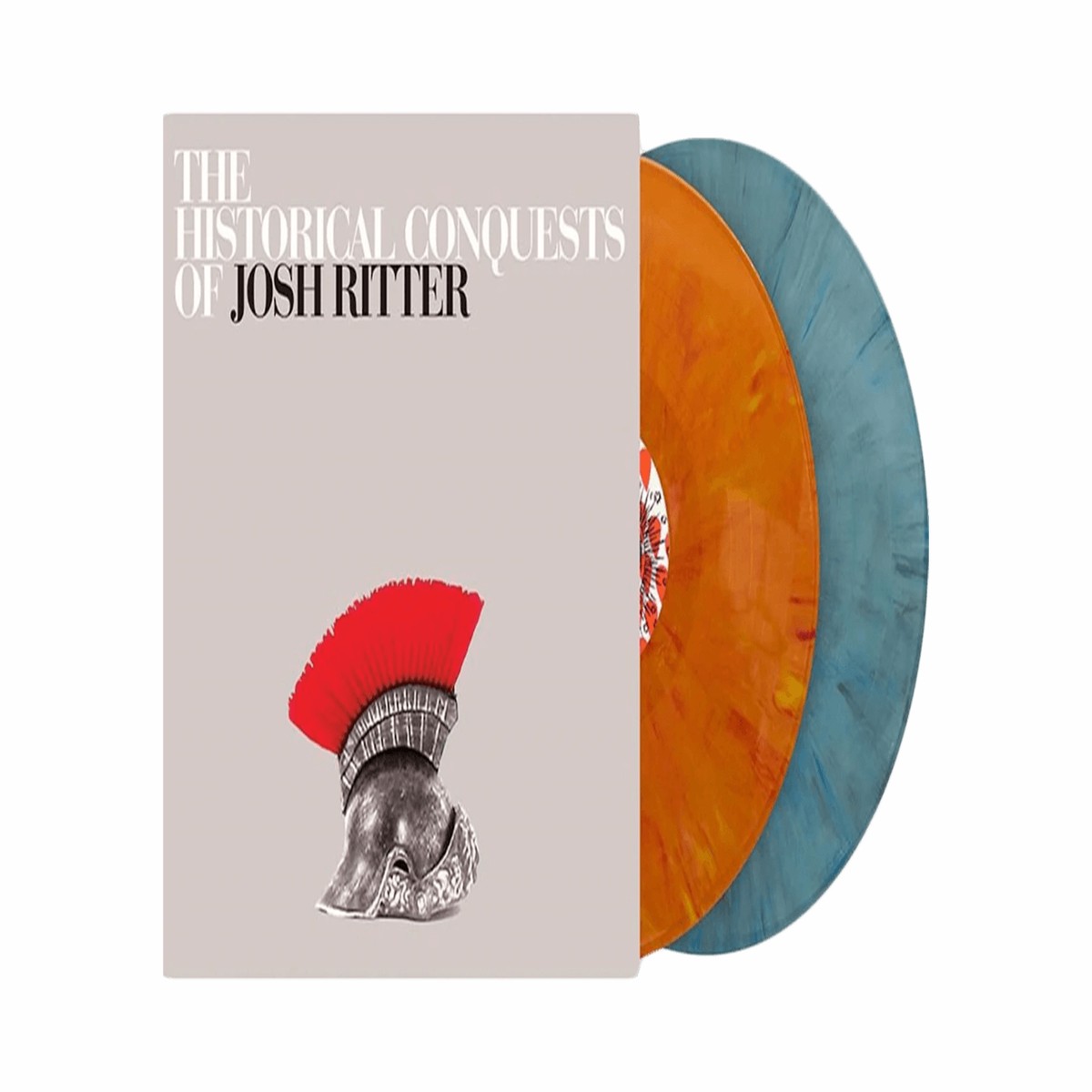Josh Ritter : The Historical Conquests of Josh Ritter (Creamsicle & Power Blue with Black Vinyl)