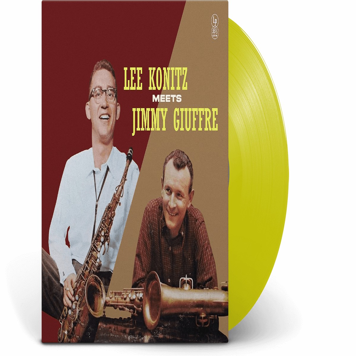Lee Konitz & Jimmy Giuffre : Lee Konitz Meets Jimmy Giuffre (Yellow Vinyl)