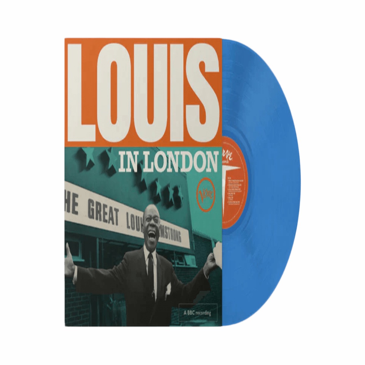 Louis Armstrong : Louis In London (Blue Vinyl) (Exclusive to The Record Hub.com)