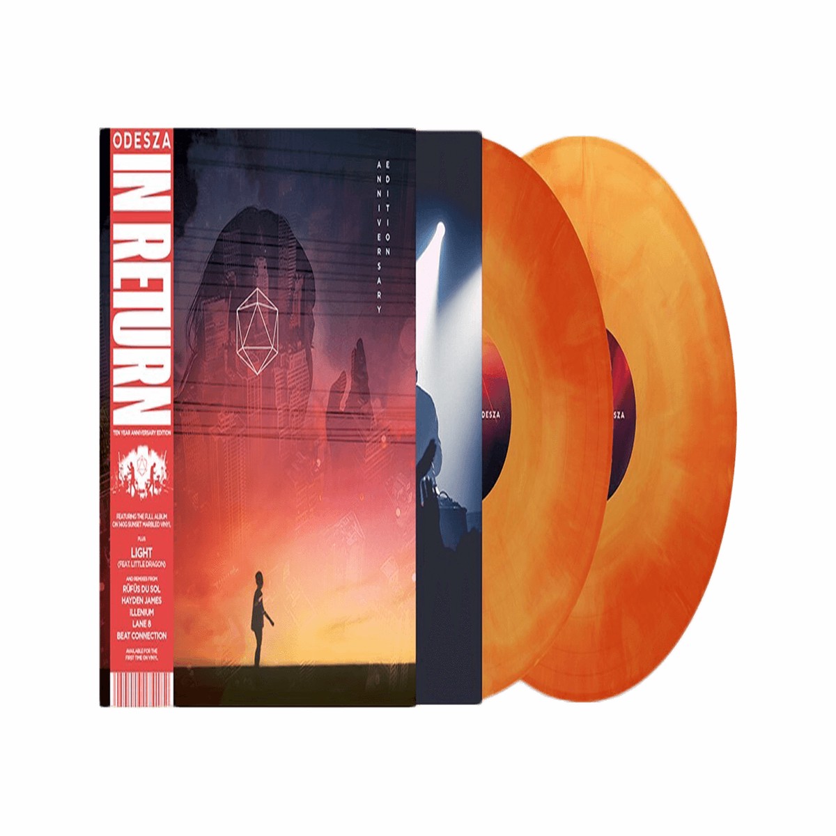 ODESZA : In Return (Ten Year Anniversary Edition) (Red & Yelllow Vinyl)