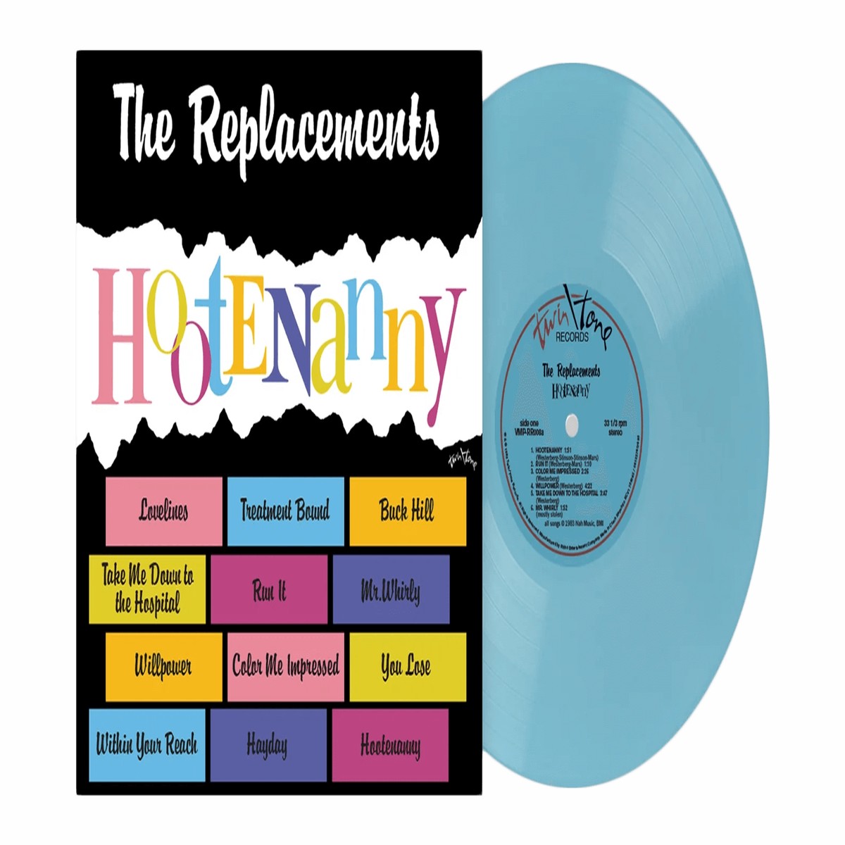 The Replacements : Hootenanny (Blue Vinyl)