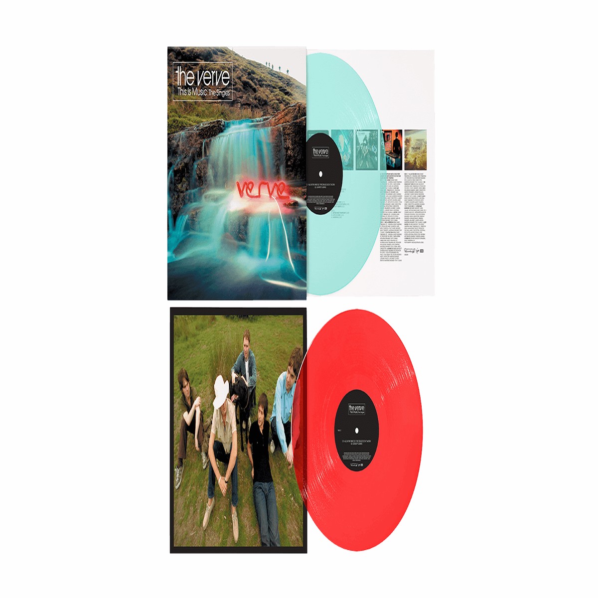 The Verve : This Is Music – The Singles (Transparent Teal & Red Vinyl)