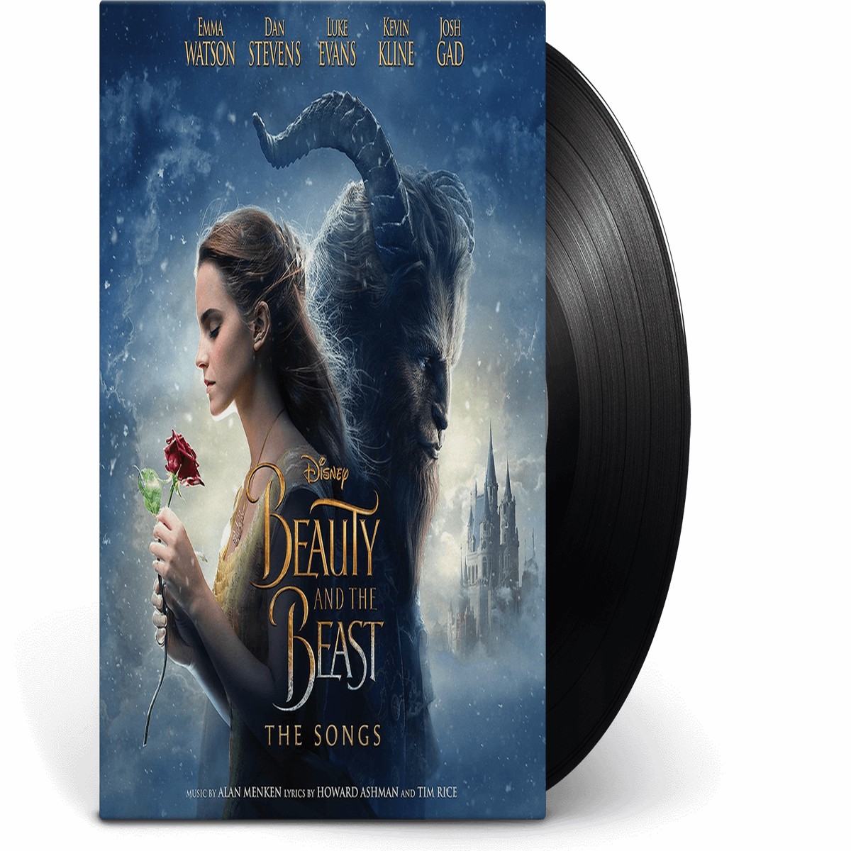 Various Artists : Beauty & The Beast: The Songs (Blue Vinyl)