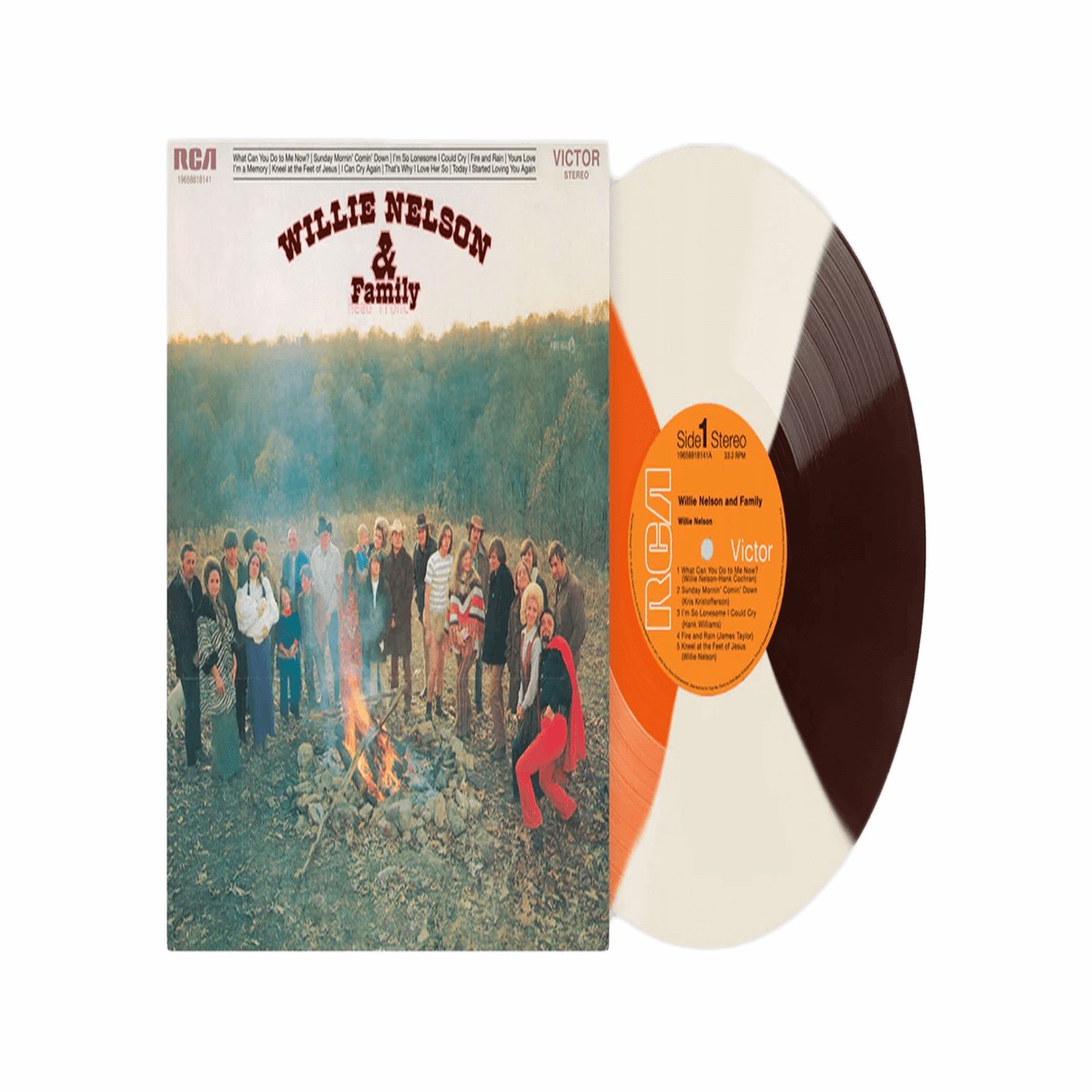 Willie Nelson : Willie Nelson and Family (Campfire Quad Vinyl)